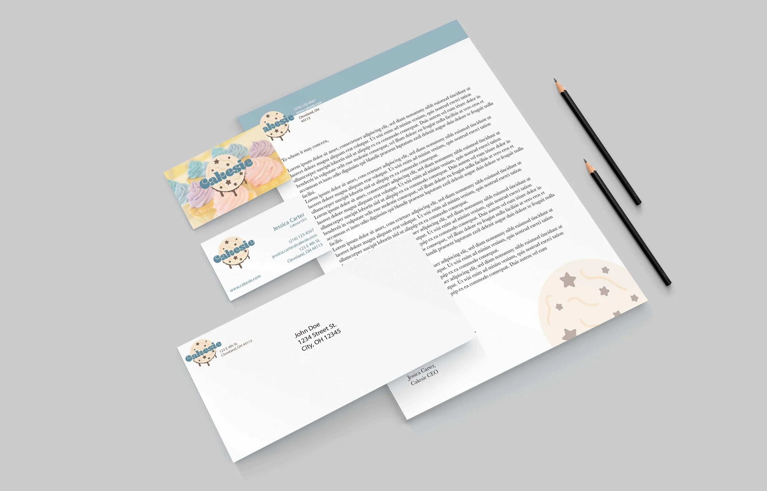 Corporate stationery