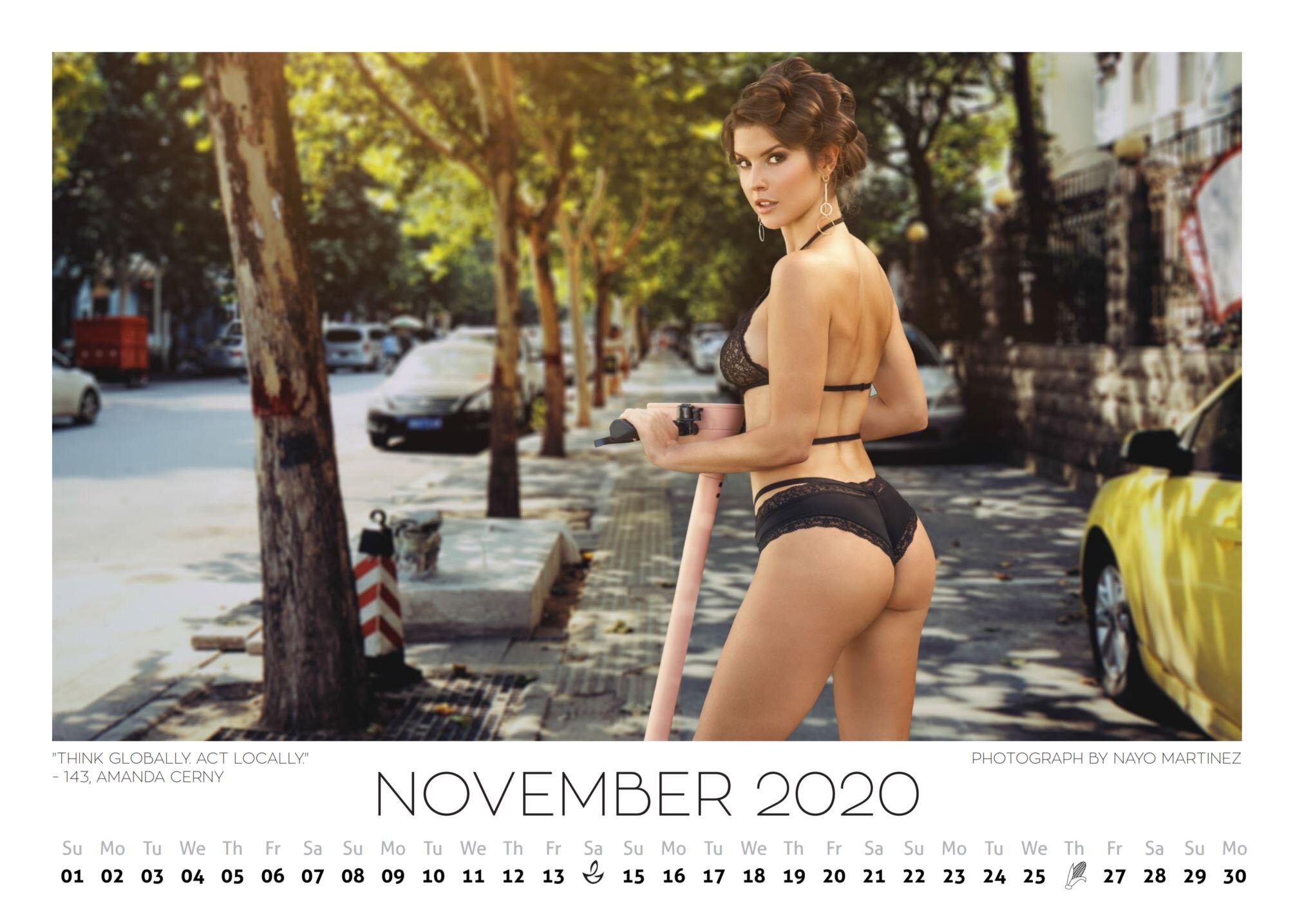 Amanda cerny calendar