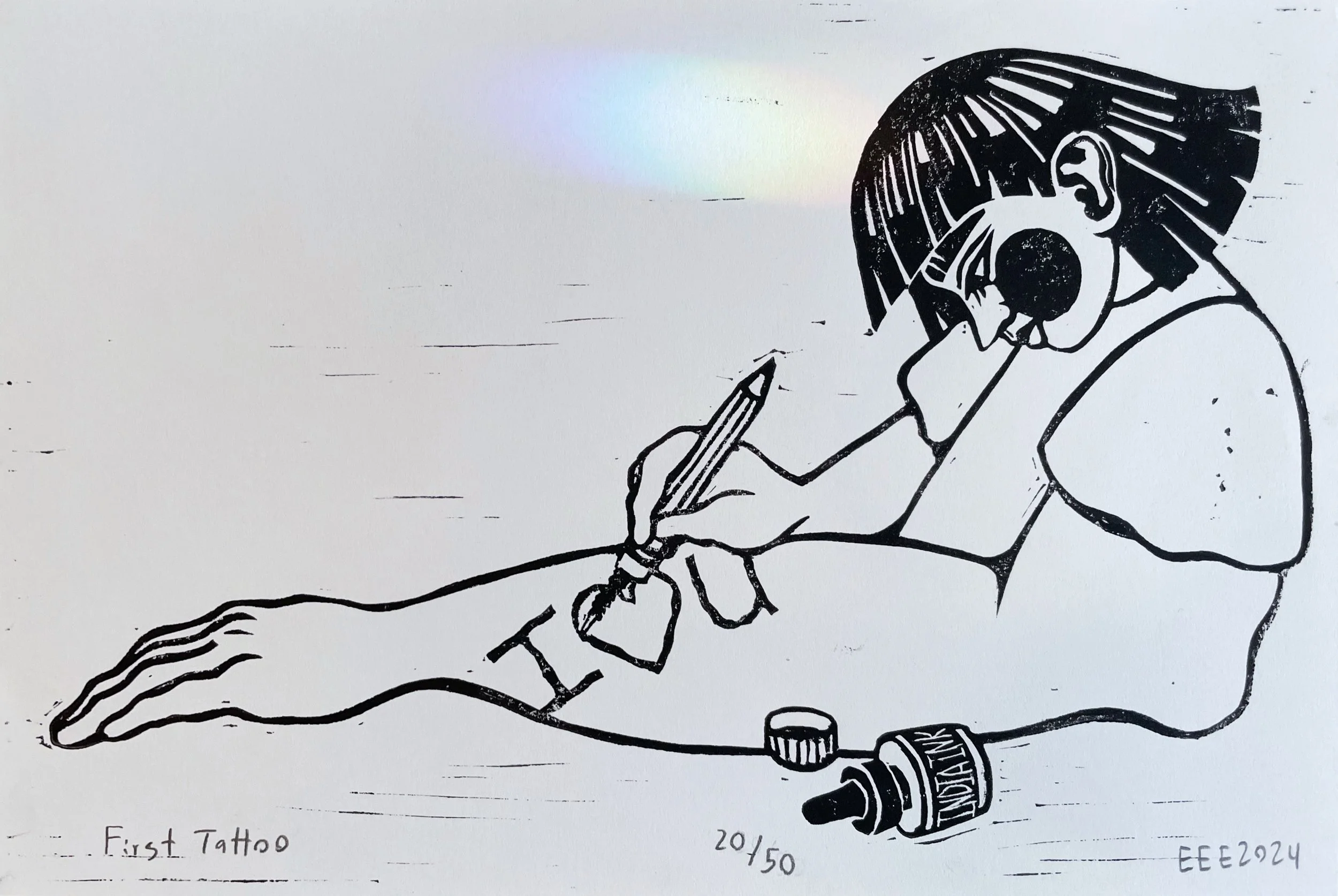 RETIRED 
First Tattoo - 6x9"