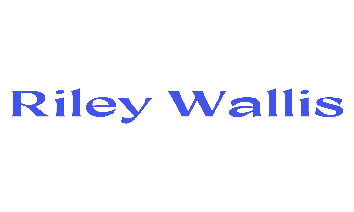 Riley Wallis 