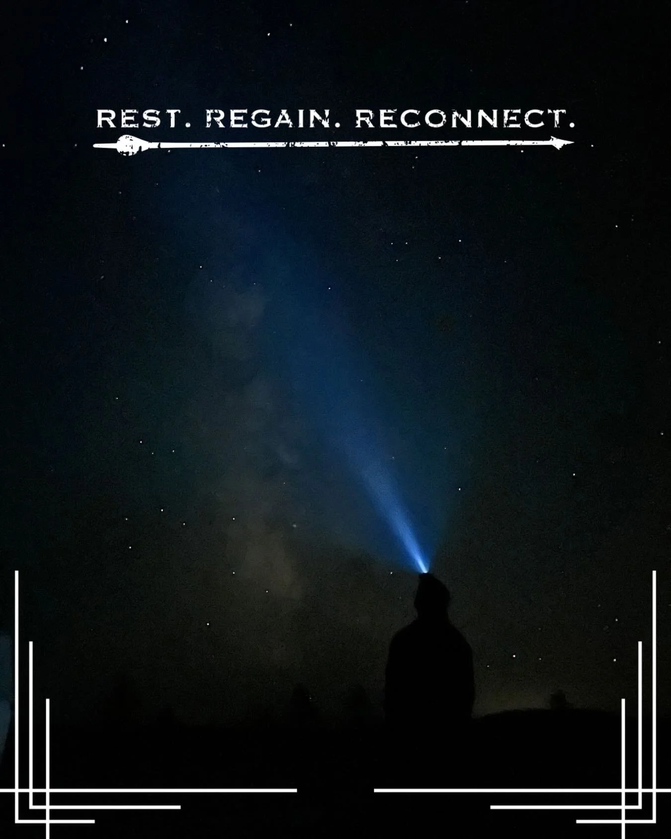 Live the Motto to Live the Values 🏔️

The pattern of Rest, Regain, Reconnect flows into a lifestyle of Share, Shepherd, Shoulder, and it starts in the home. 

Recently we sat down and made a Family Mission Statement, a Family Prayer, and targets tha