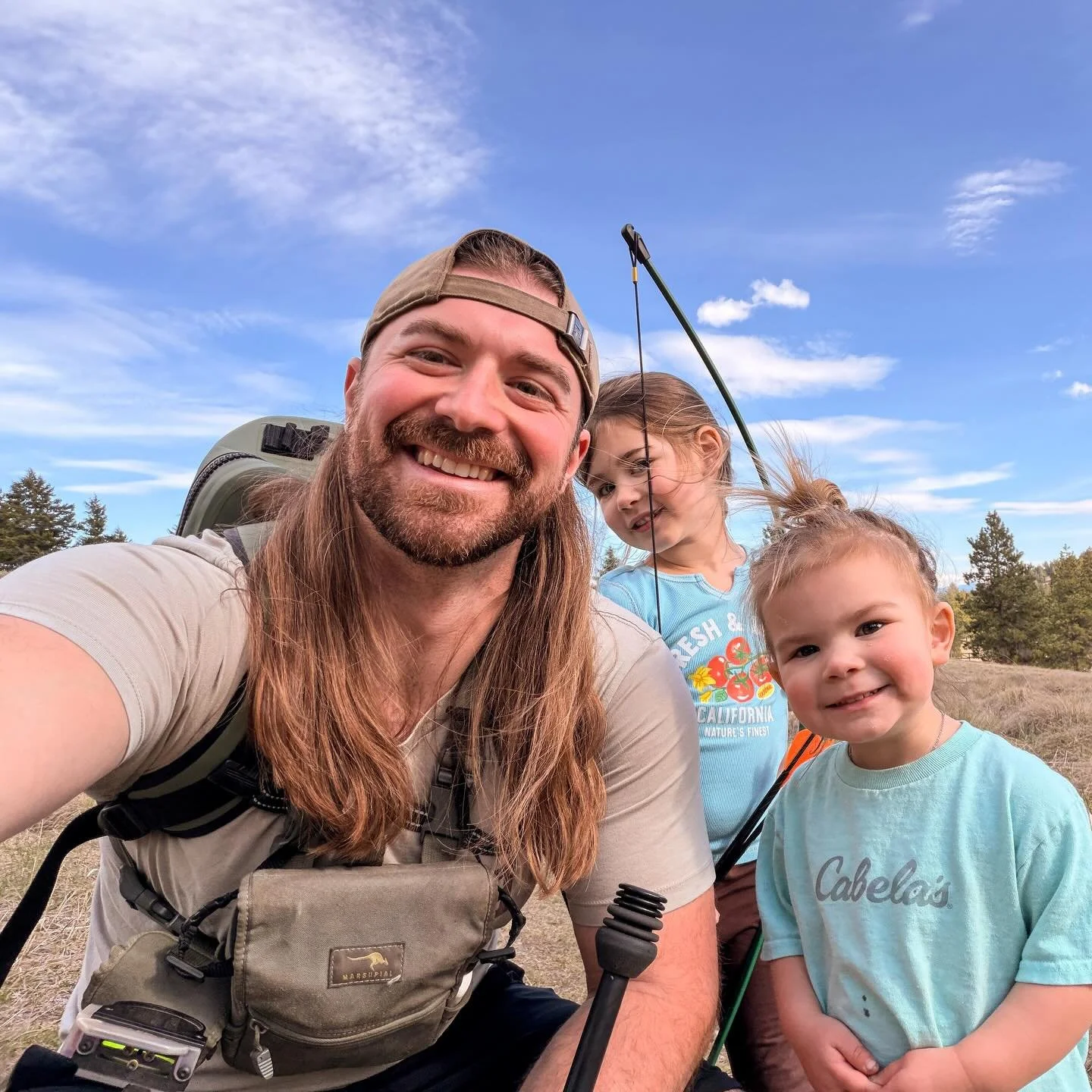 Springtime slinging 🏹 with my girls the other day. 

Loving this weather and the new life that comes with the season. Can&rsquo;t wait to be out looking for bears soon! 🐻

#OehlerOutdoors