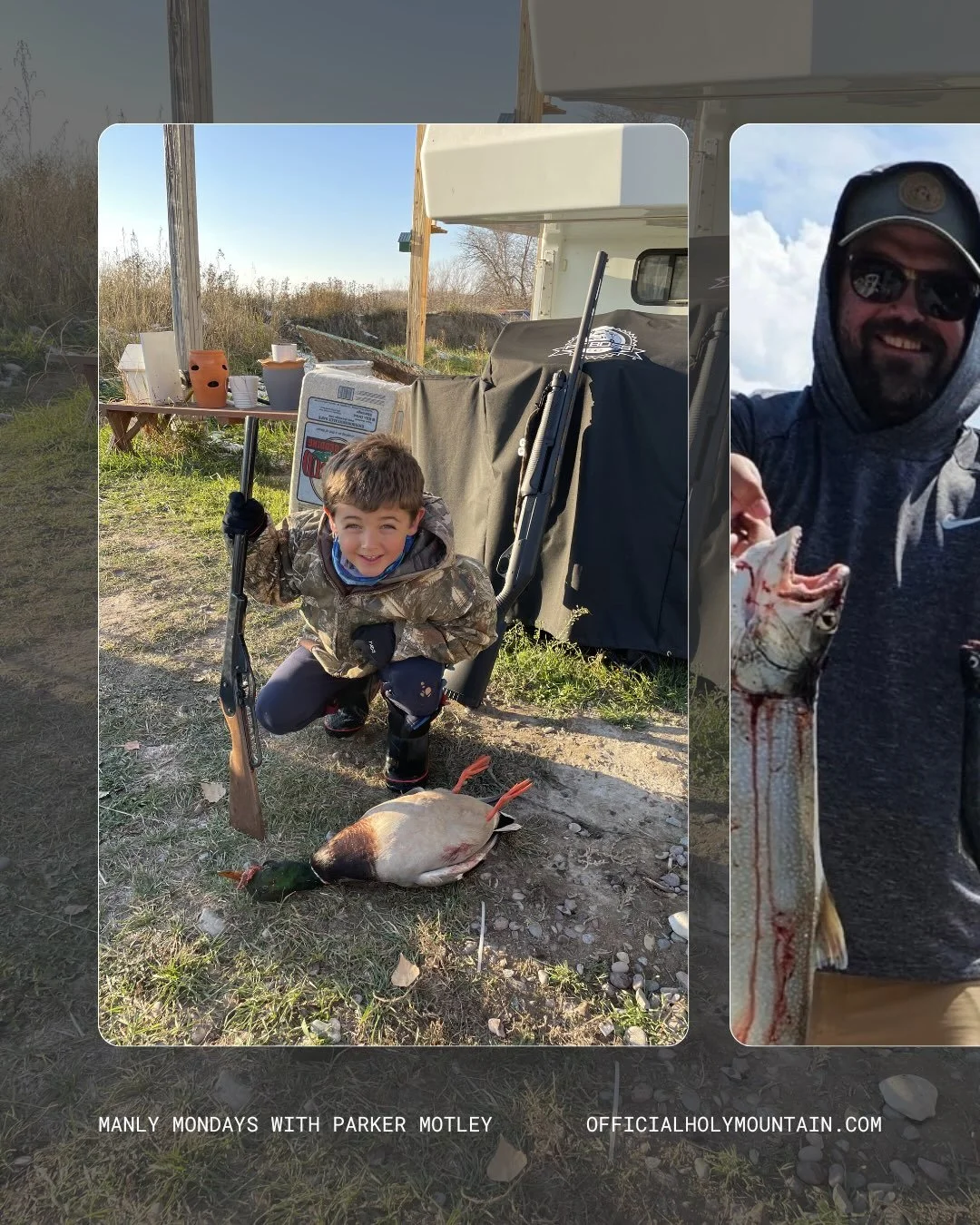 In Episode 11, Parker talked about Manly Mondays&mdash;a day set aside for him and his oldest son to spend time together. 🏔️

They haven&rsquo;t always been fun, or easy, but now Parker is seeing passion and excitement grow in his son and it&rsquo;s