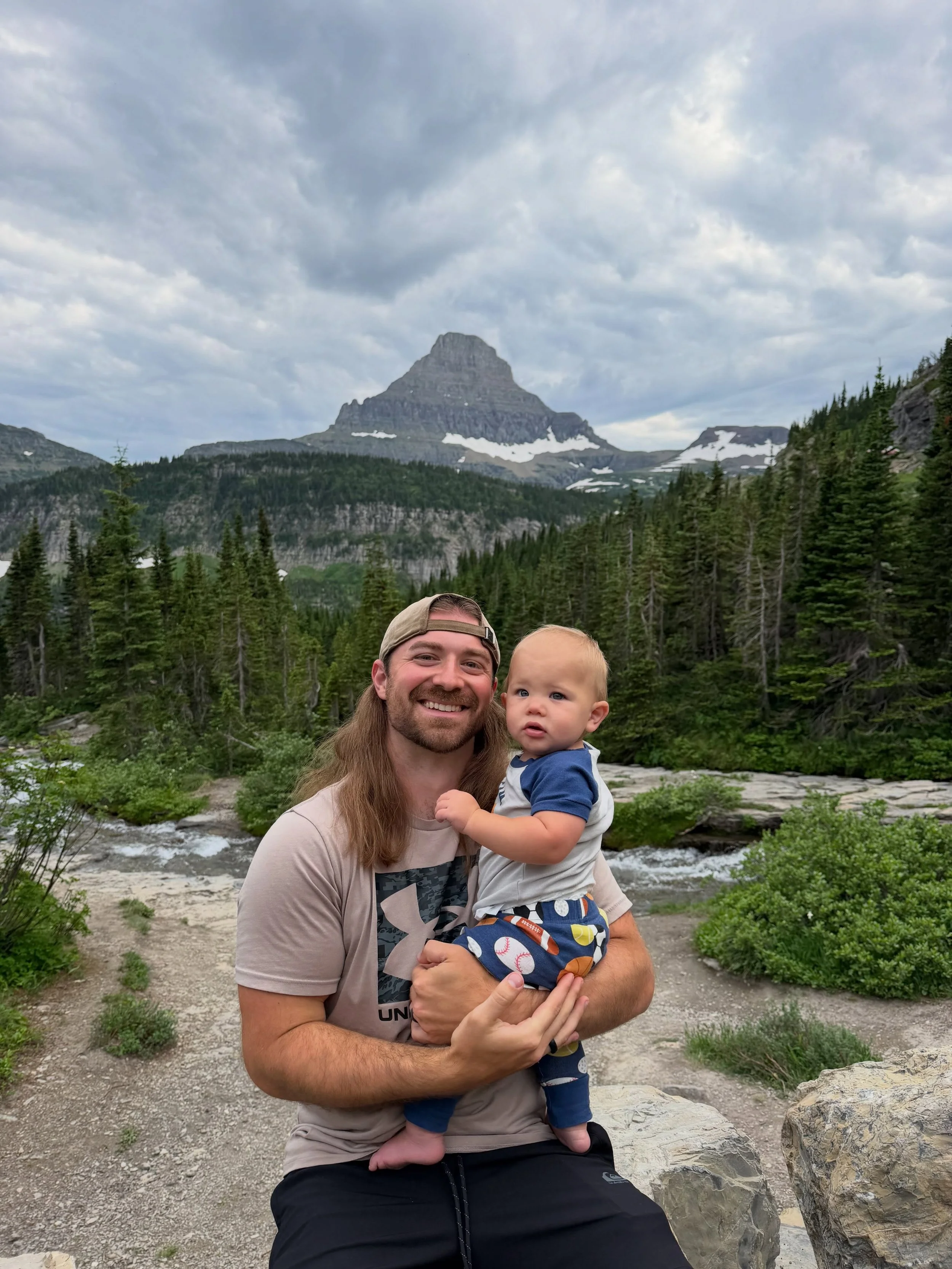 There&rsquo;s no place quite like Glacier. 🏔️

With @ethan.oehler in town we made a mandatory stop into Glacier and then I was back the next day for work. The first night I picked out some bighorns high up in the rocks and then the second everything
