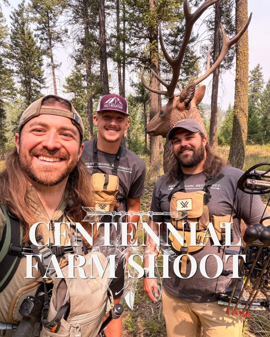 First 3-D Archery Shoot for these guys! I had a blast bringing them along to the Centennial Farm Shoot, hosted by the @flatheadvalleyarchers 

You can hear us talk through it on Episode 16 of The Holy Mountain Podcast on Spotify, YouTube, Apple Podca