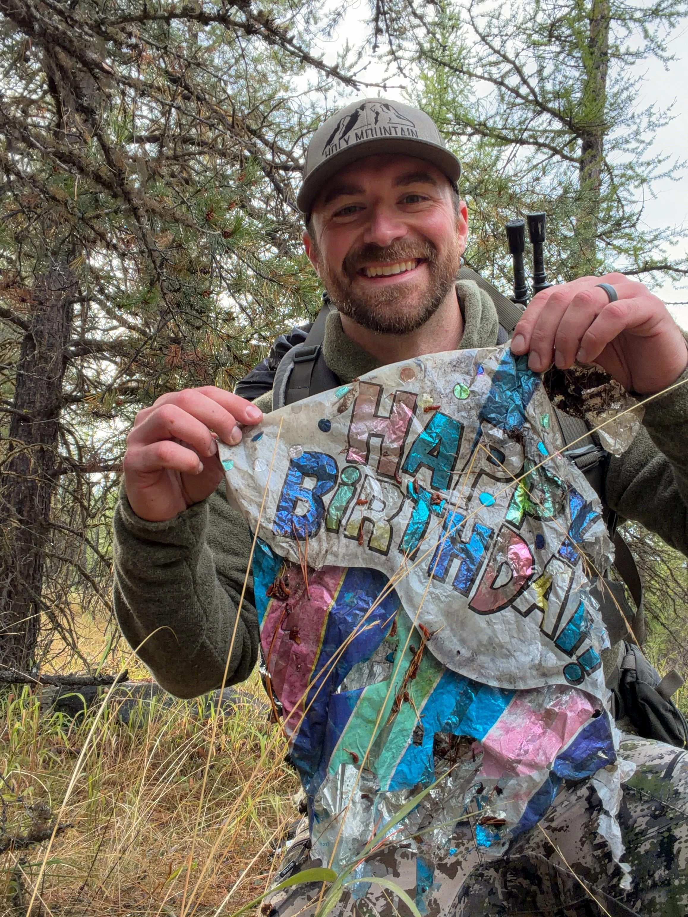 Happy Birthday to somebody! 🥳

The balloon theory is real&hellip;this spot I originally called the Buck Lair because there was so much rut sign in the late season and then almost every time I went I was seeing a good buck. The trend has continued!

