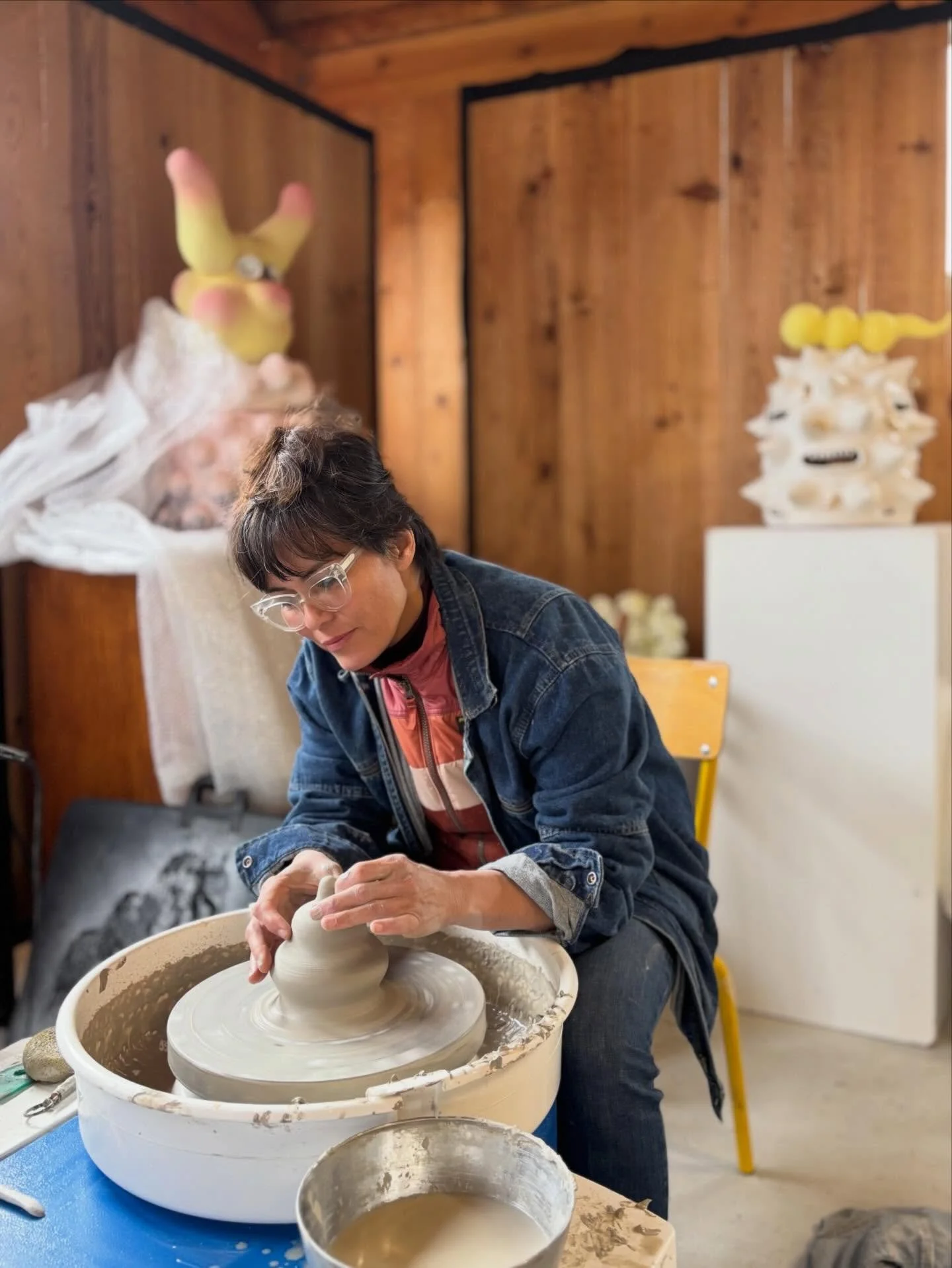 Thanks so much to @alvnogueira for taking these photos of me making boobies in a freezing cabin on a haunted island. 
All boobies from this session will go towards making a mega boobiemonster, a creature whose form seems to resonate with this quote f