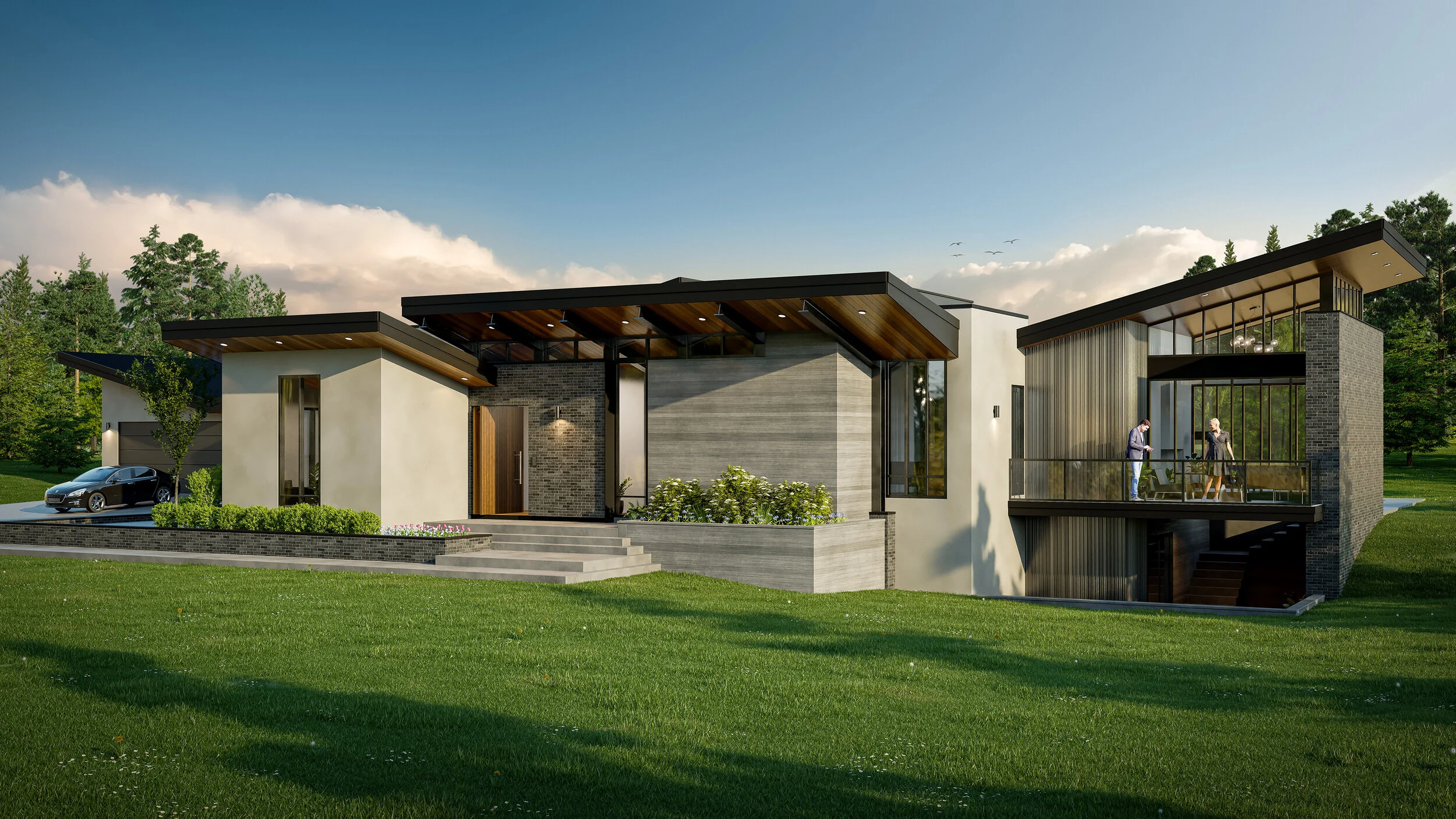 West Ridge Fine Homes in Calgary, AB. 
Design was created by Midnight Design Studio.