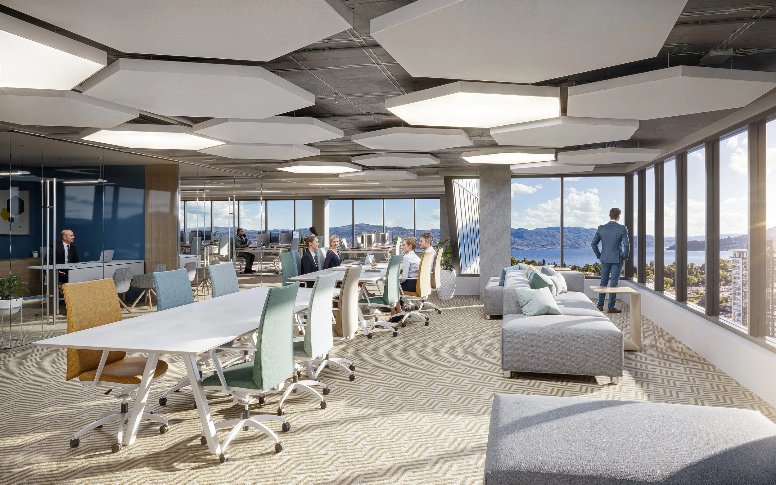 Mission Group - The Block Kelowna Office Rendering