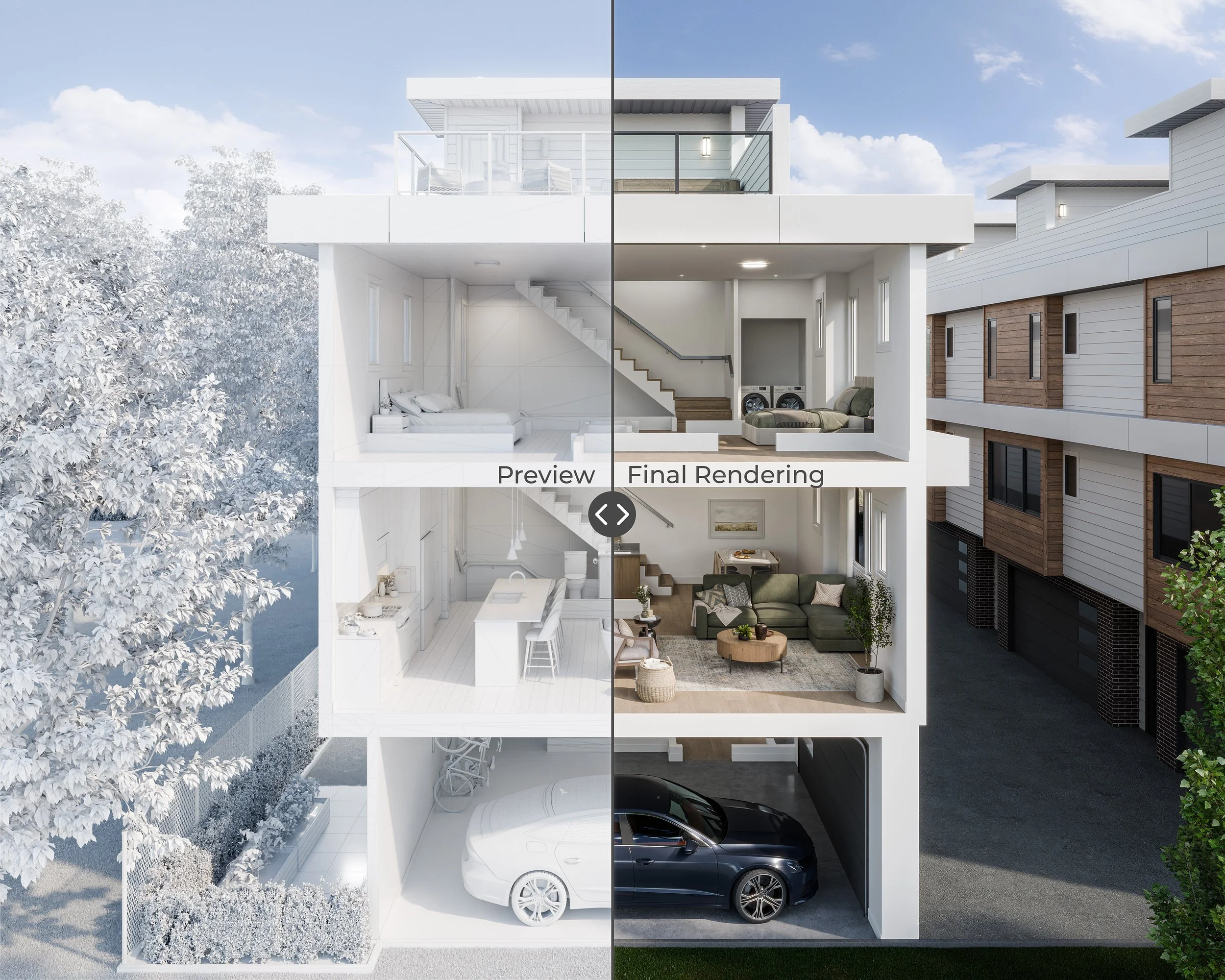 Plan B Contractors - Dollhouse Render