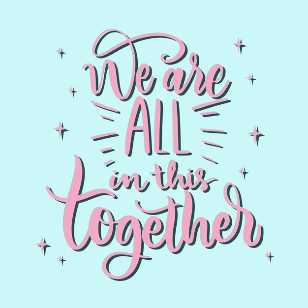 "We are all in this together" (a message for May 3, 2020)