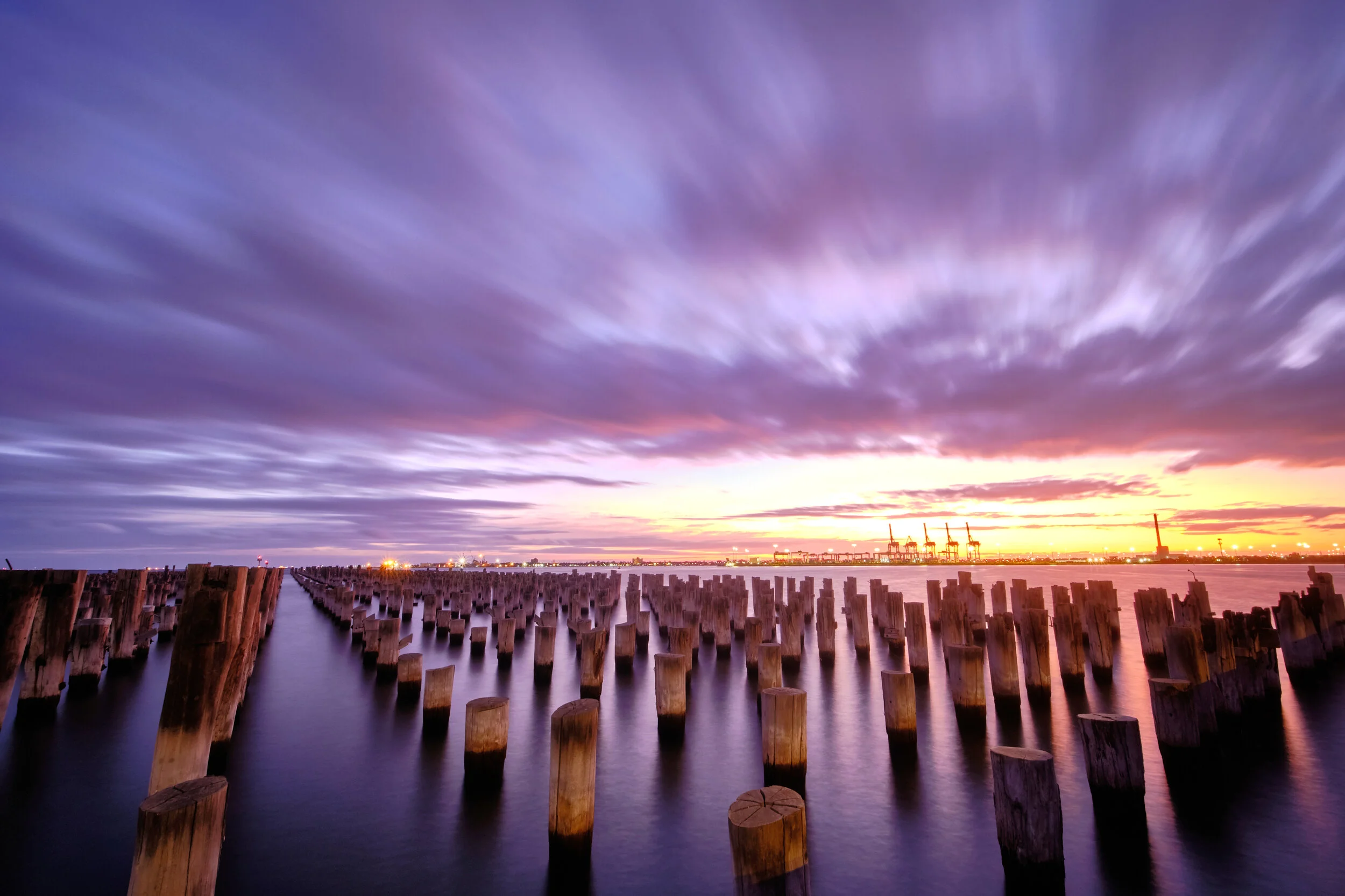 Princes Pier Docks III, Port Melbourne February 2020