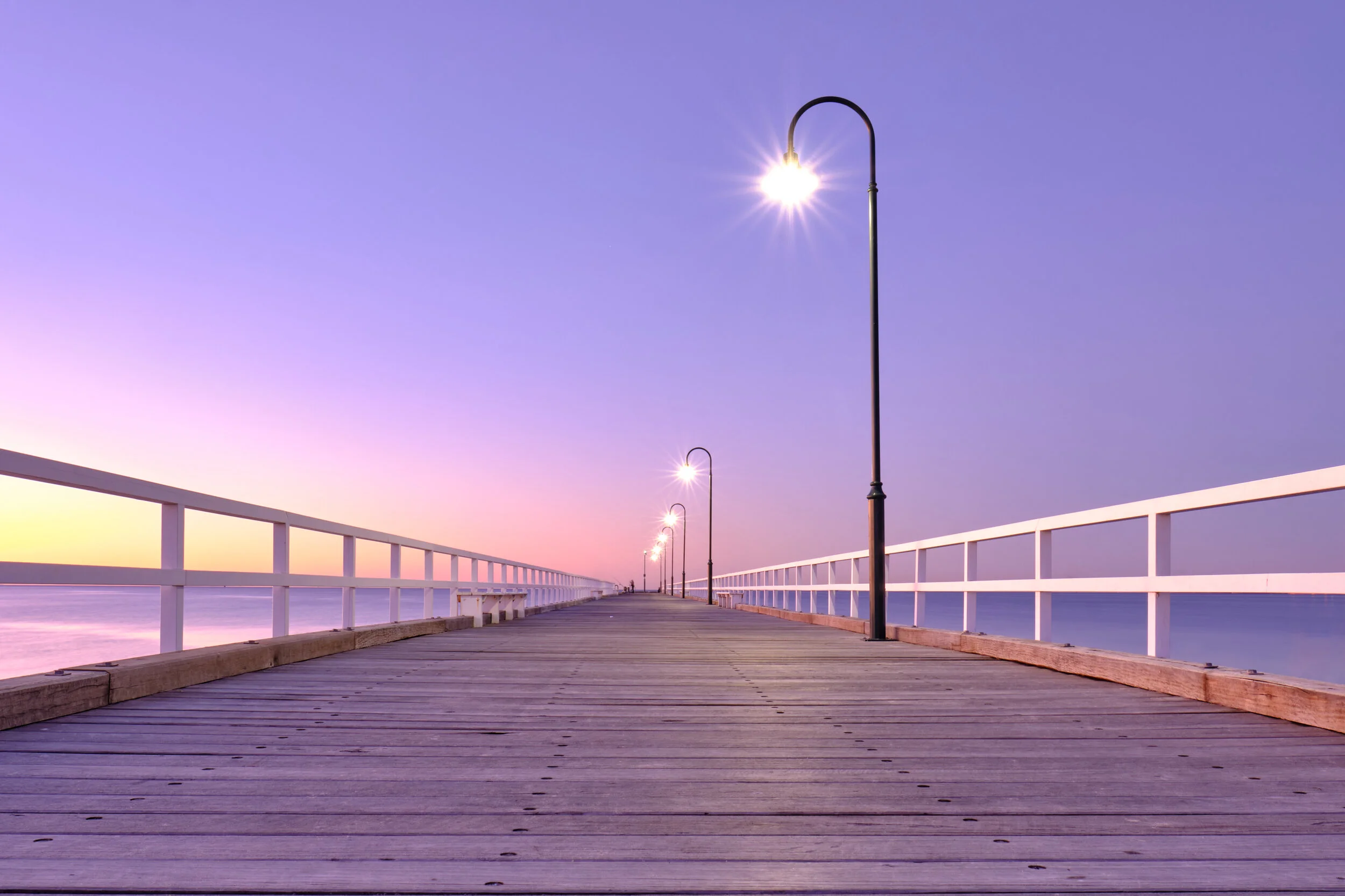 Kerferd Rd Pier Sunrise II, Port Melbourne December 2020