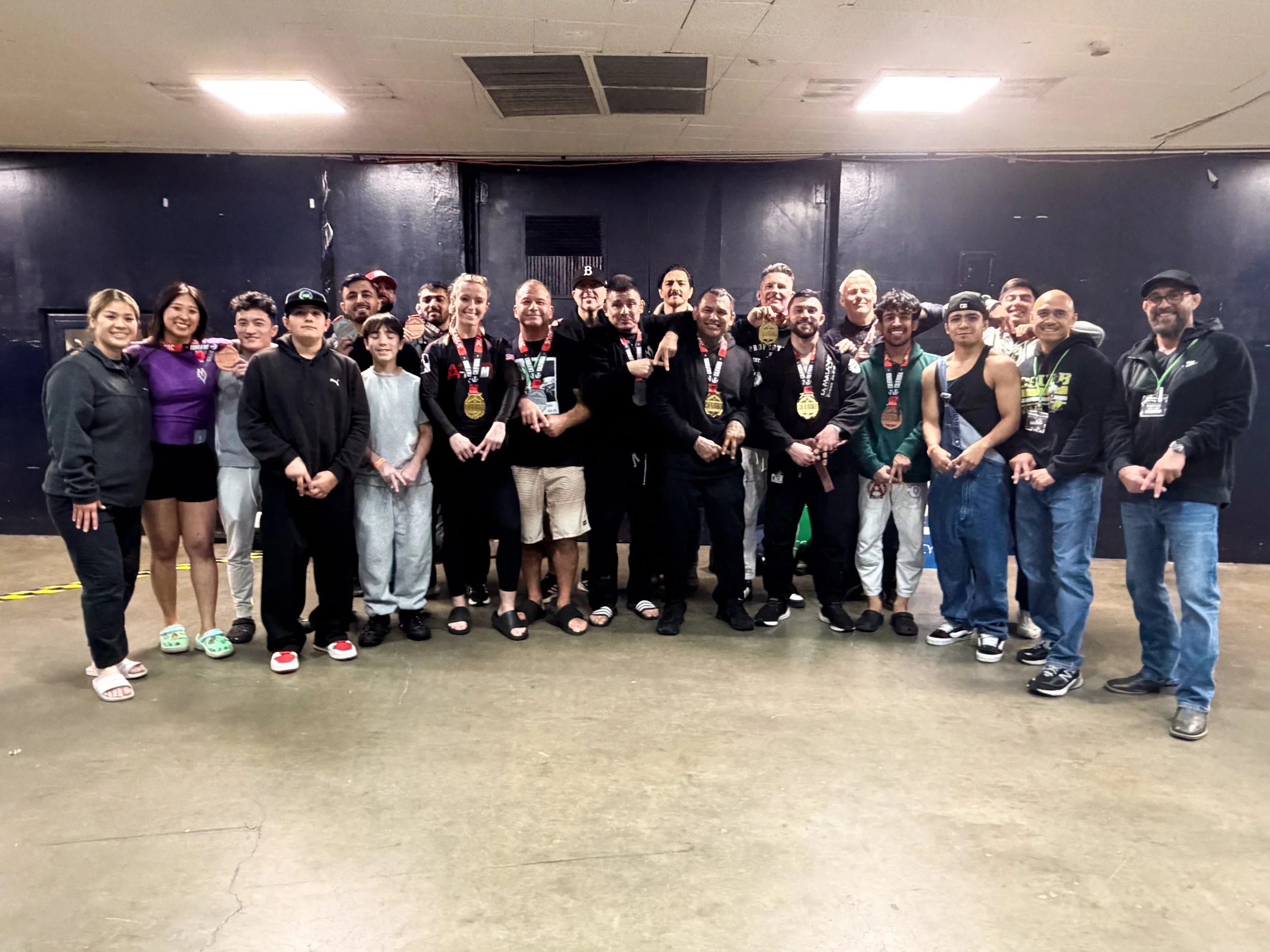 A-Team 1st place at 2026 Jiujitsu World League Long Beach