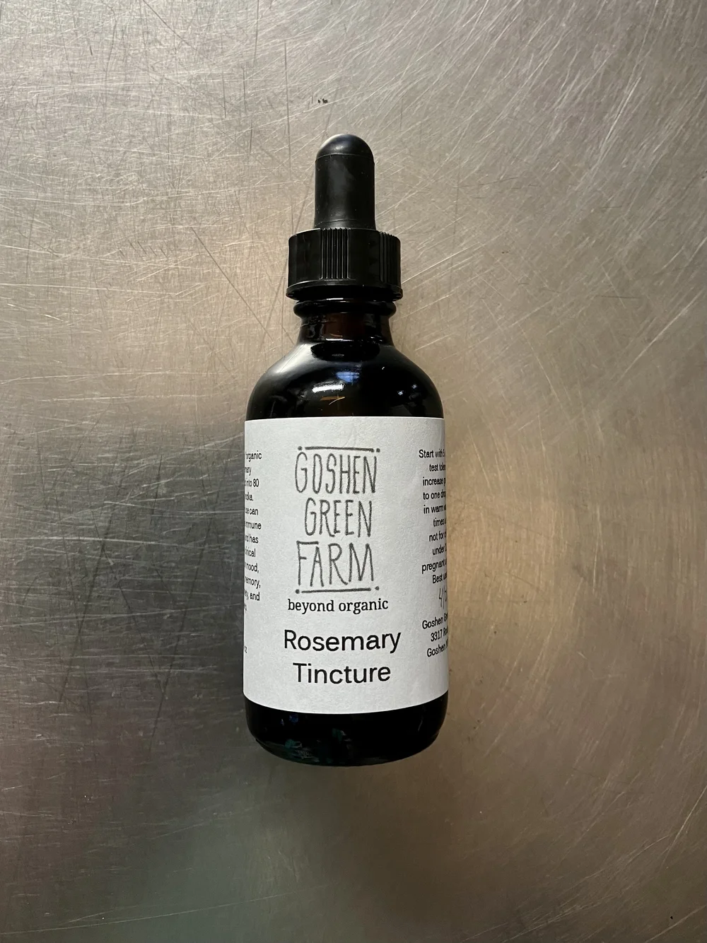 Rosemary Tincture — Goshen Green Farm