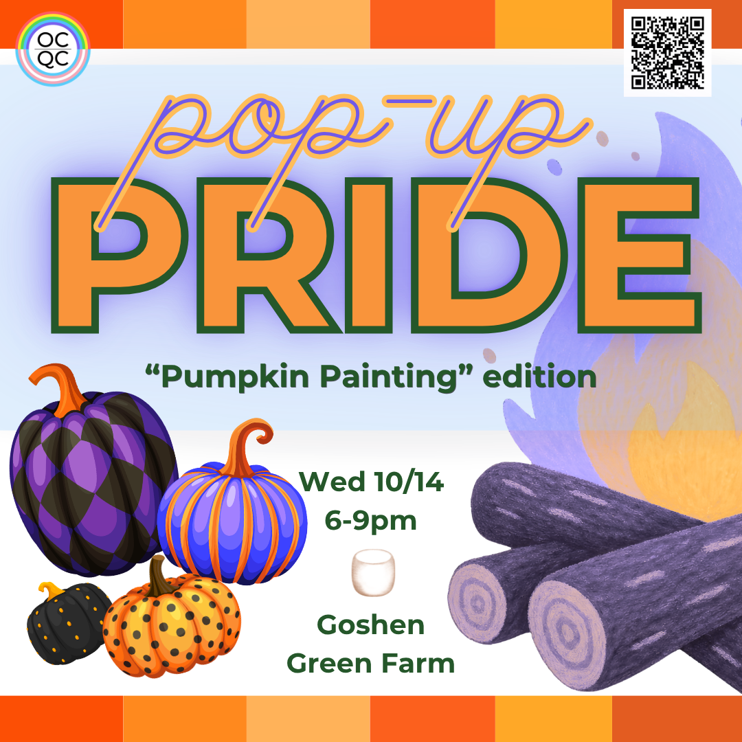 "Pop Up" Pride Event - Pumpkin Painting Edition