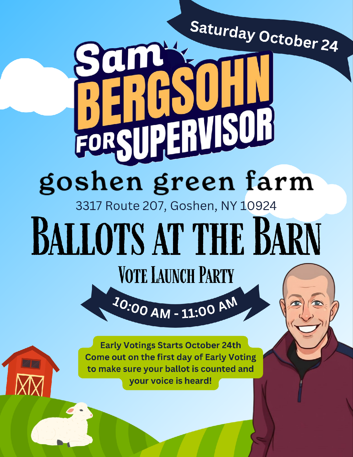 Ballots at the Barn!