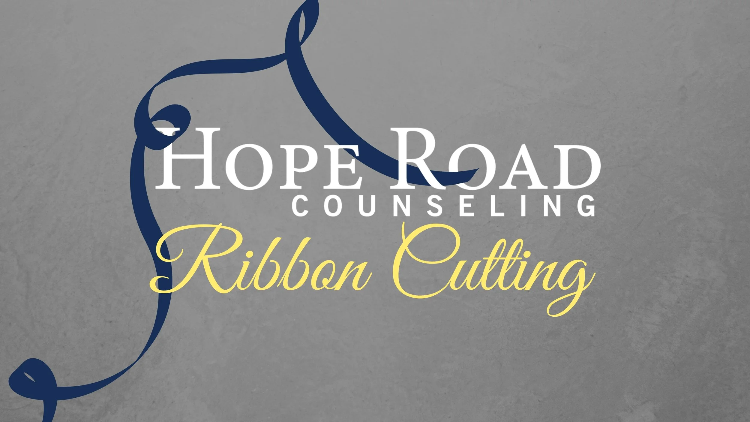 Hope Road Counseling Ribbon Cutting
