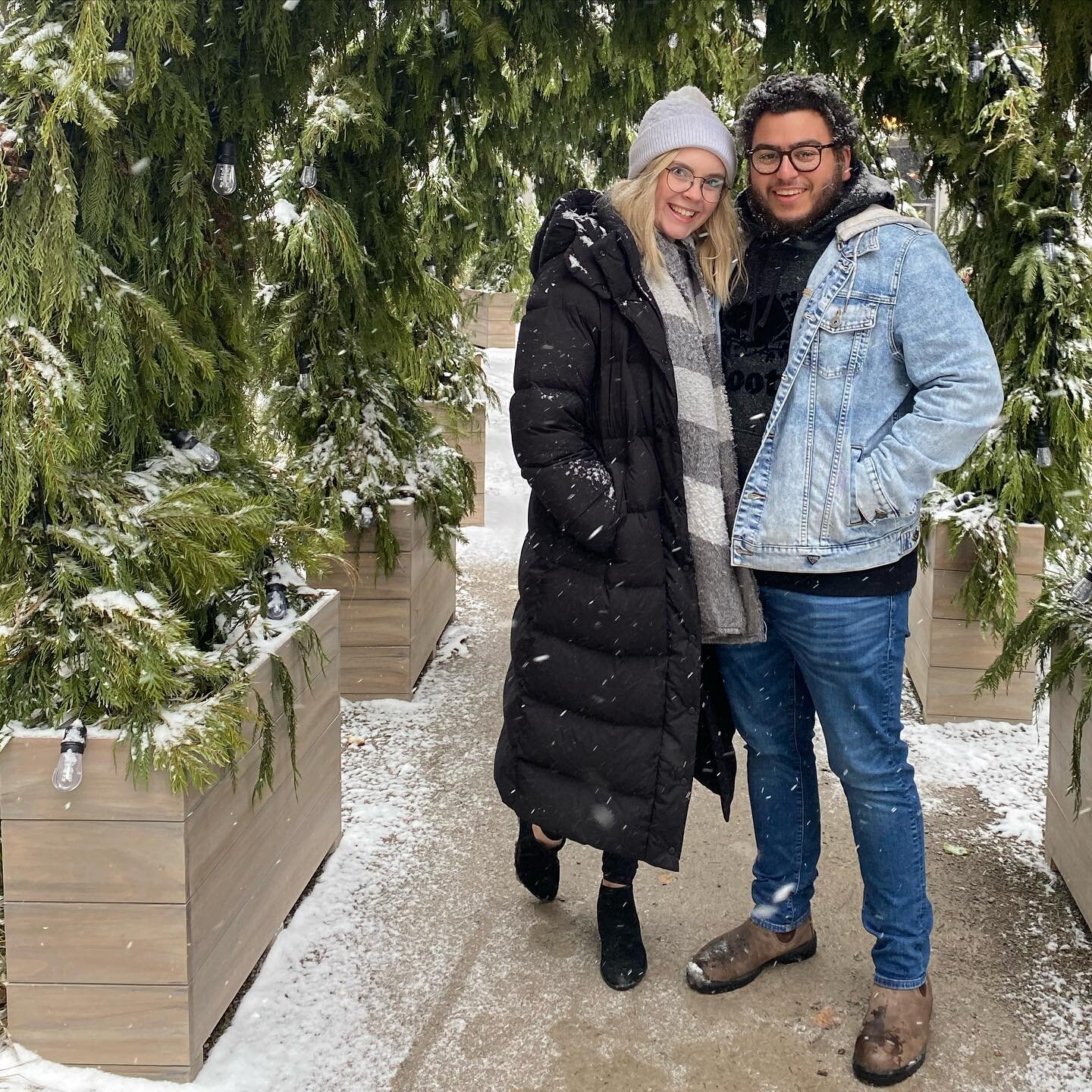 Got my snow fix in Michigan last week with @faithbottomley. We whipped out our Canadian winter coats from our bins here, and drove from Florida to Michigan in a single 25 hour trip.