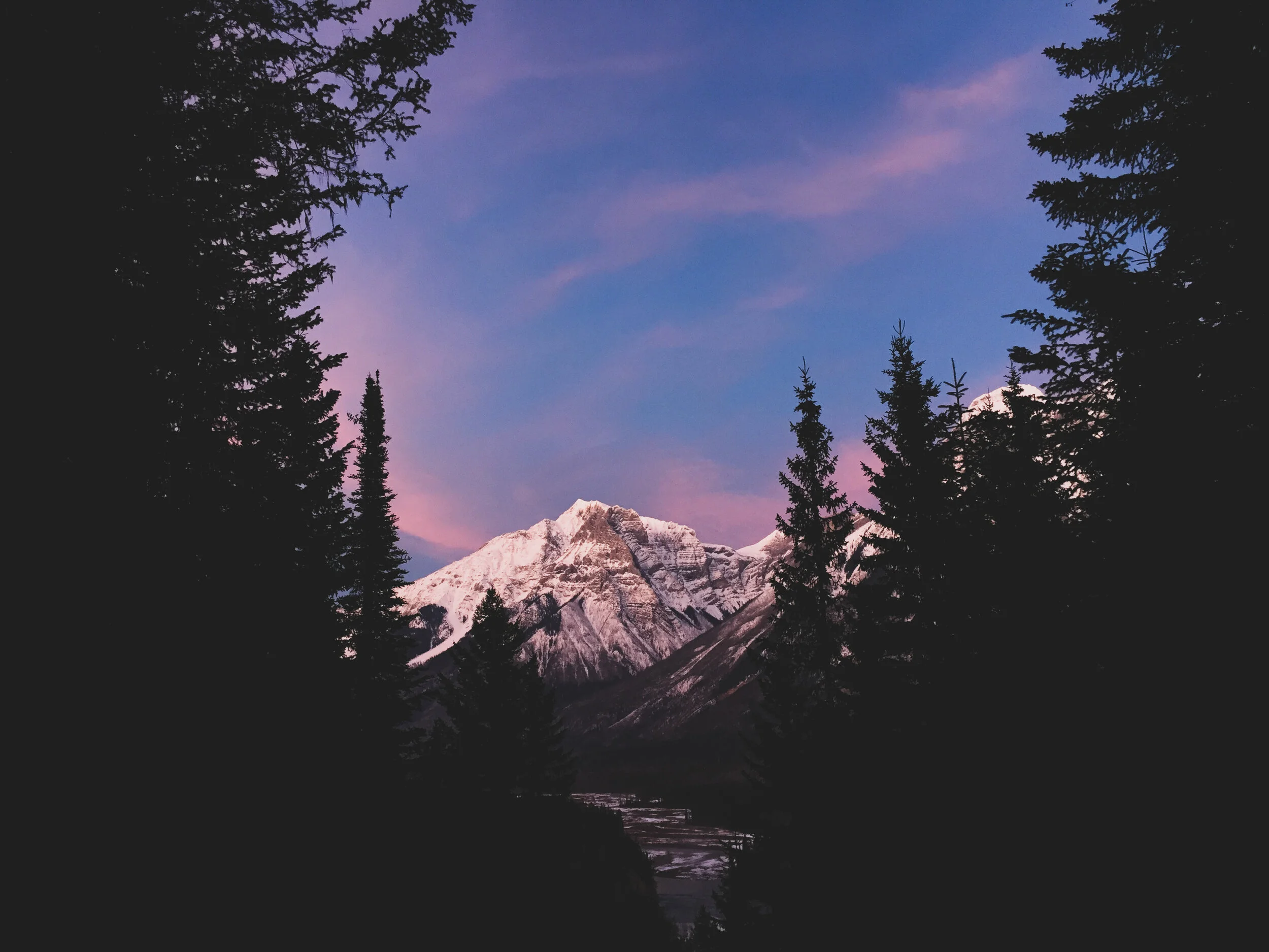 witness to the mountains; embracing fear.