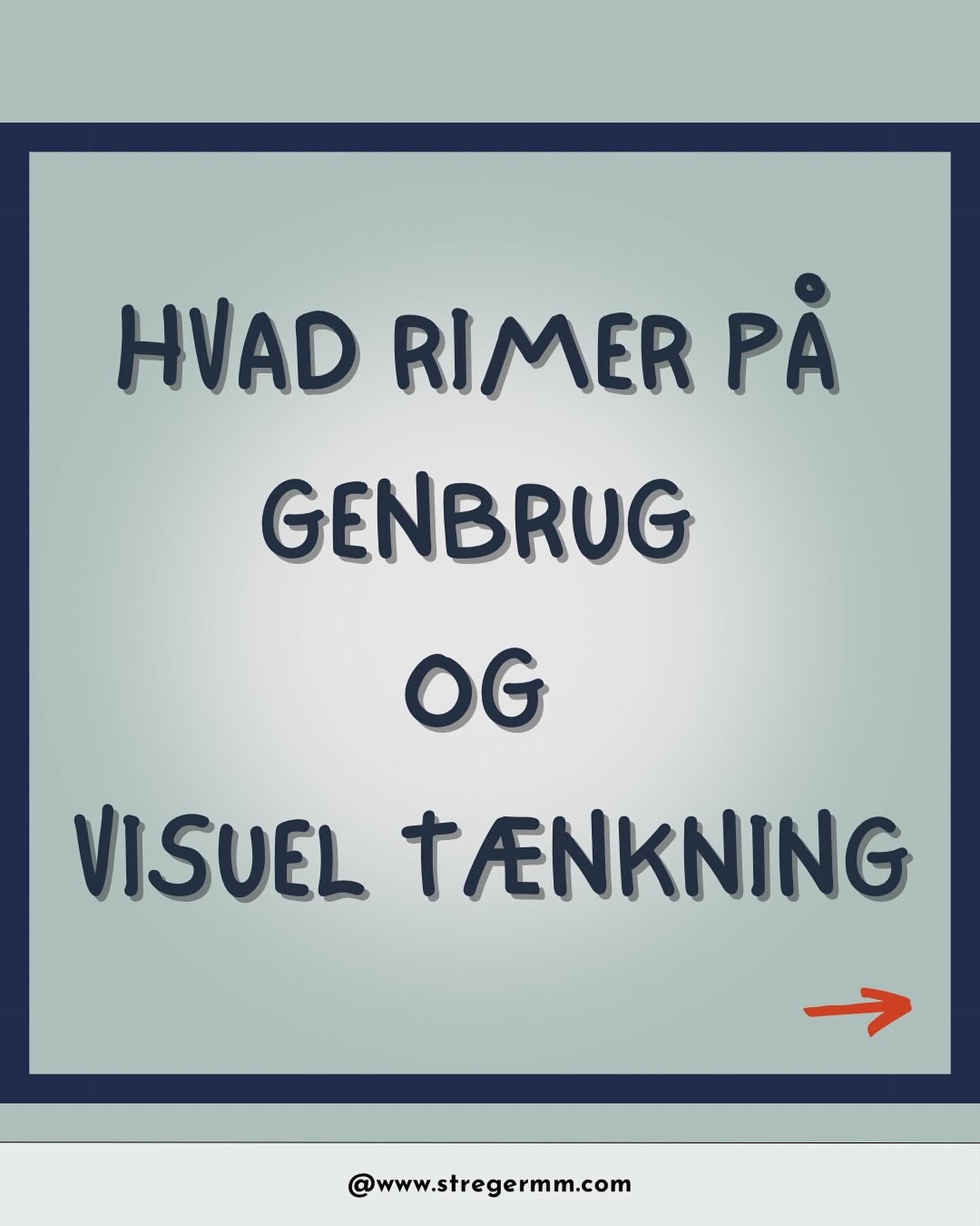 Ja det er jo ikke rigtig et ordrim&hellip; Men mere et godt match. 

👉Genbrug bagsiden af alt muligt papir, du ellers ville ha&rsquo; smidt ud ♻️♻️♻️

👉Lav noter og tegn skitser, fordi du t&aelig;nker meget bedre med en blyant i h&aring;nden og m&a