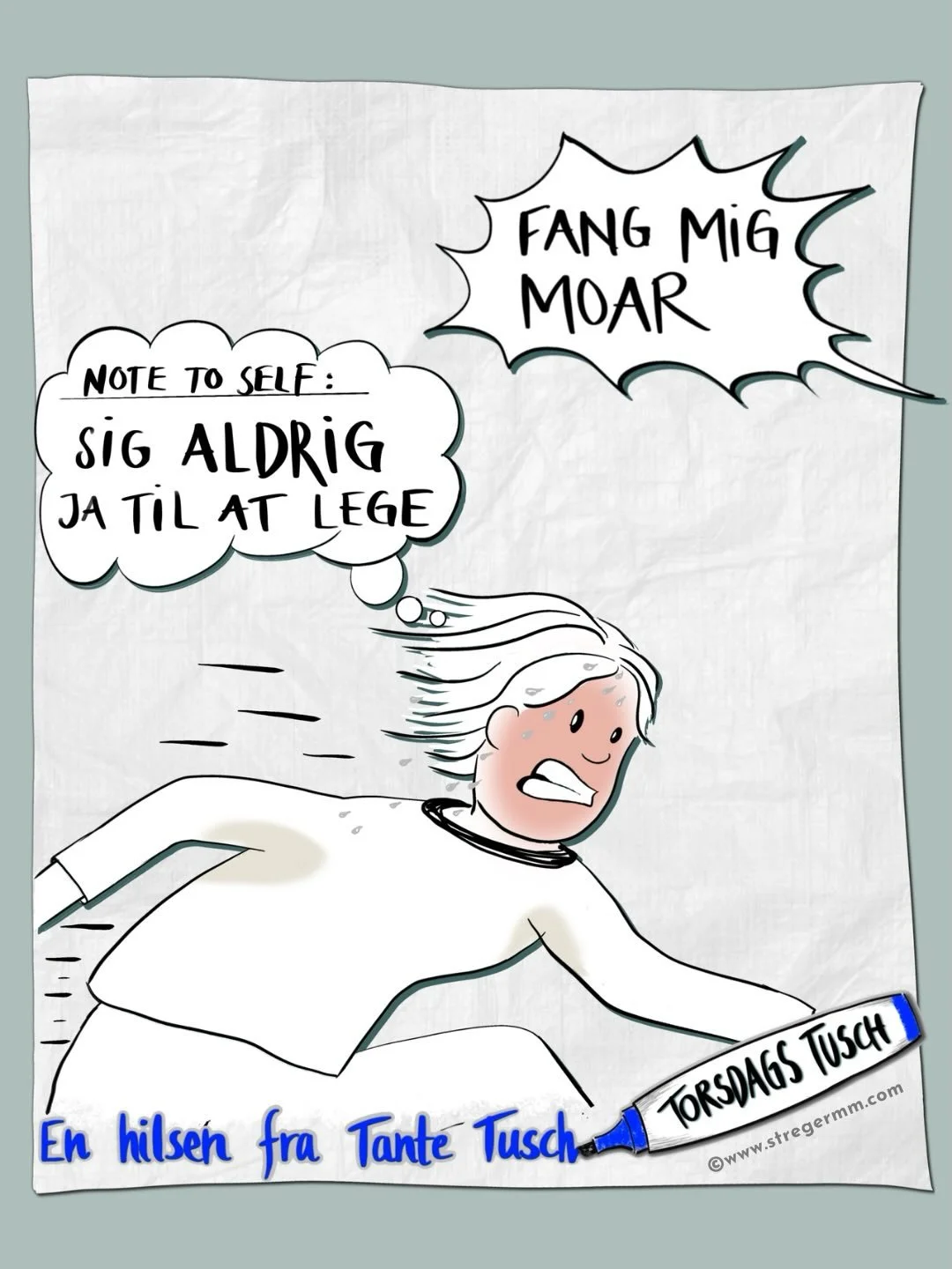 Hvorn&aring;r legede du sidst?

P&aring; weekendens tur med et par veninder sagde den ene:

&ldquo;Jeg savner, at vi leger lidt mere p&aring; arbejdet.&rdquo;
Og det satte noget i gang hos mig. Jeg fik et lille flashback fra mit eget liv&hellip;

Det