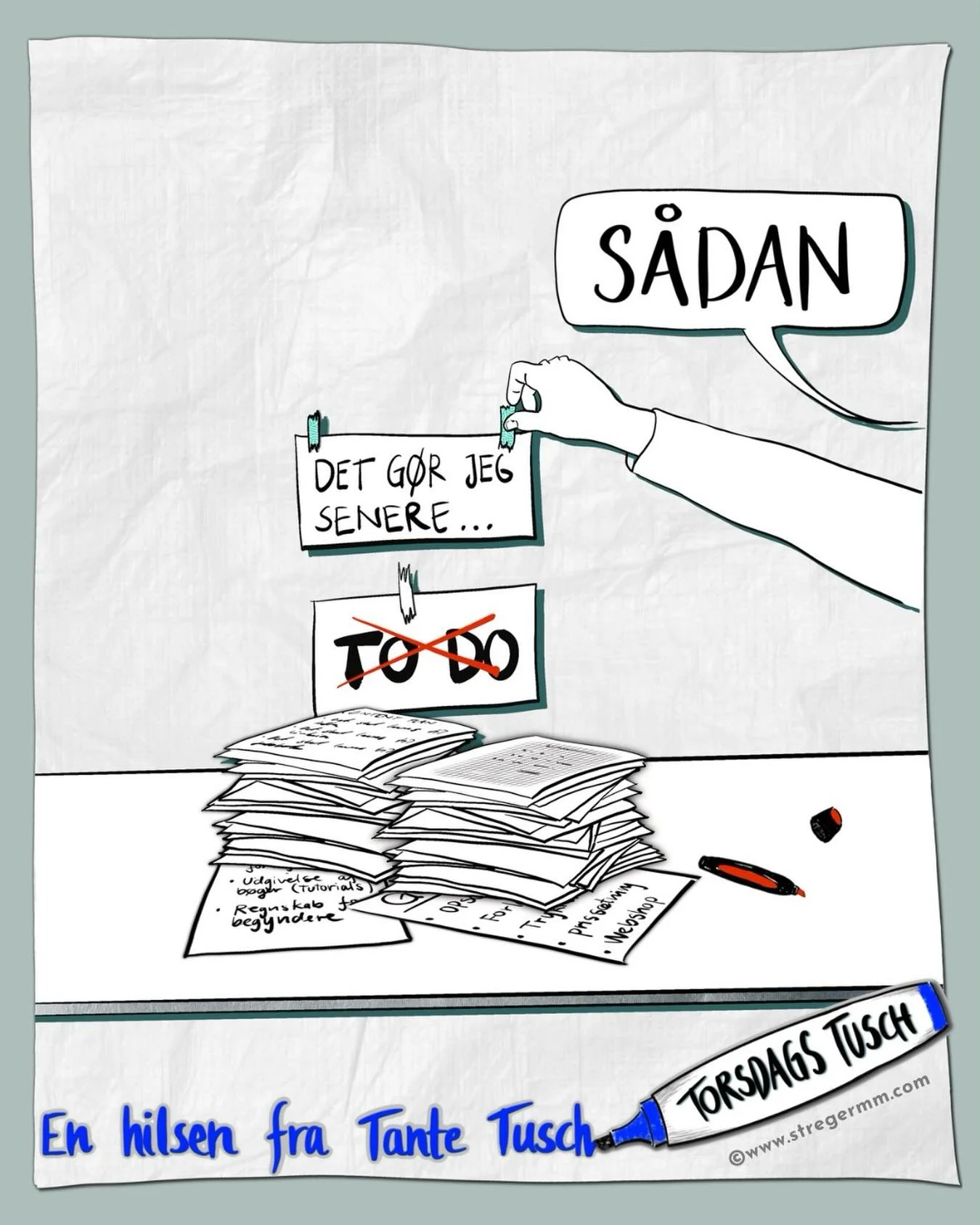 Kender du den her strategi? 😅

I p&aring;skeferien pr&oslash;ver jeg noget andet.

En lille tegneopgave. Med fokus p&aring; &eacute;n ting.

Hvis du ogs&aring; har lyst til at pr&oslash;ve noget nyt i p&aring;sken &ndash; og du ikke vandt konkurrenc