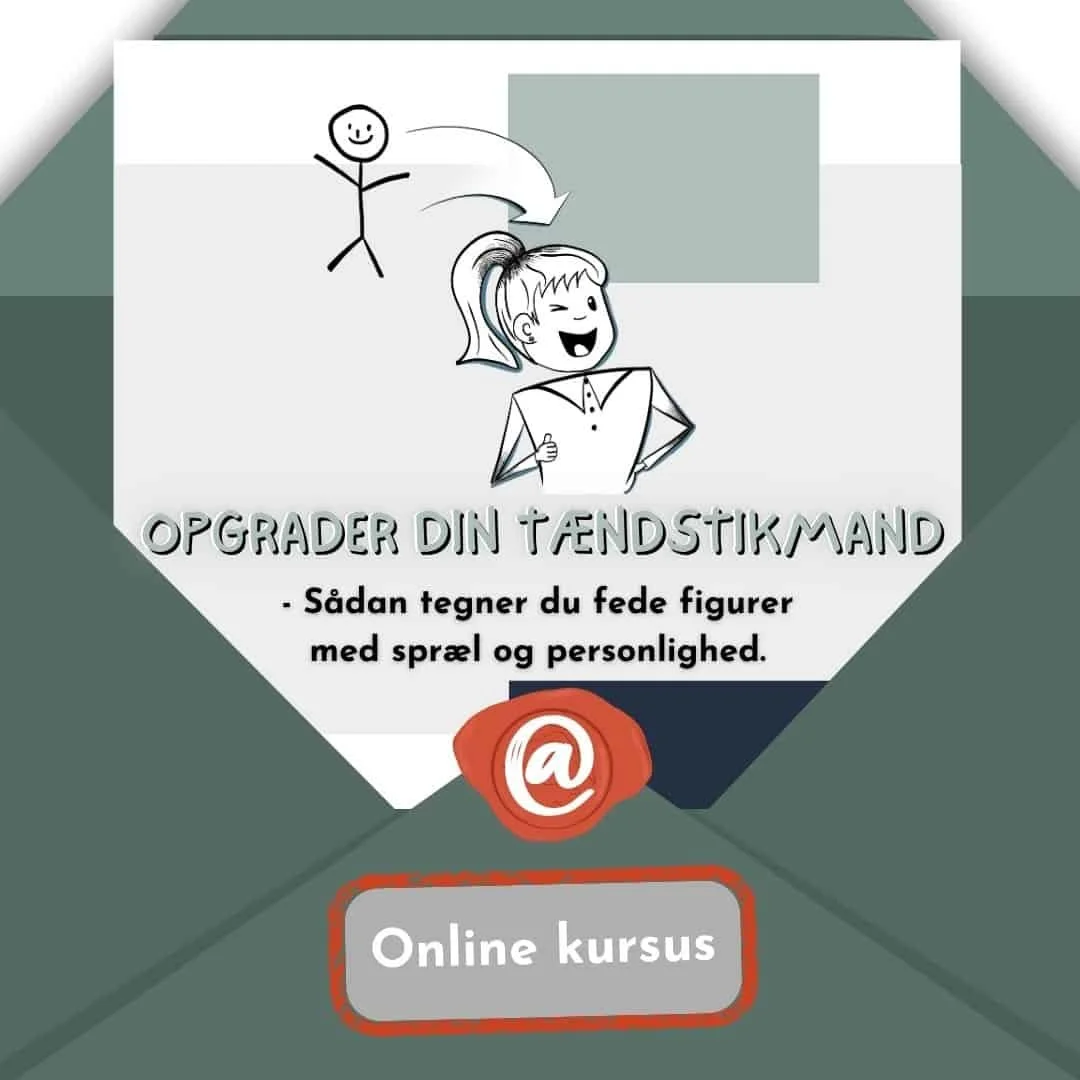 Opgrader din tændstikmand - Sådan tegner du fede figurer med spræl og personlighed.