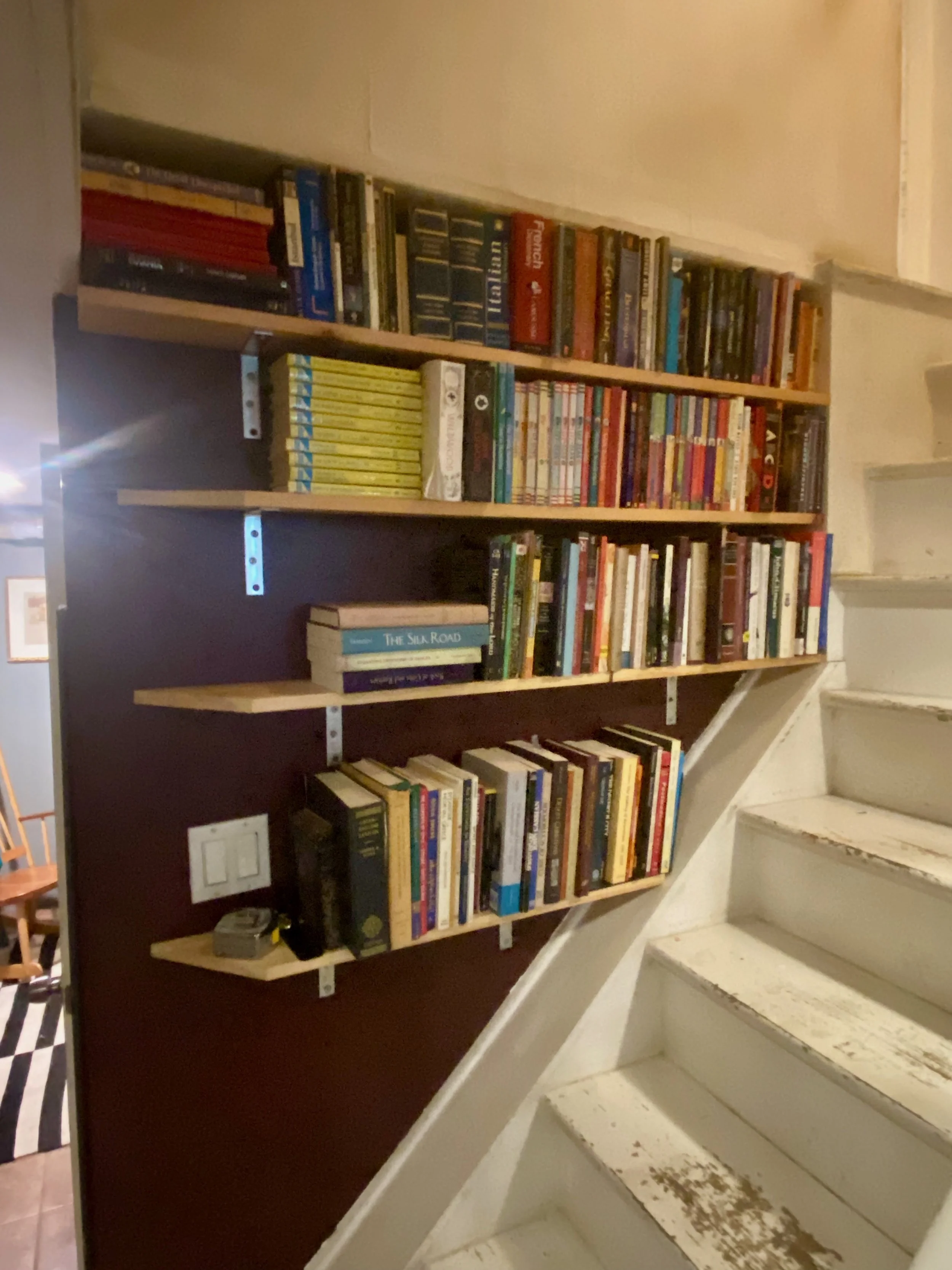 Using every inch of our 12 foot wide Brooklyn house