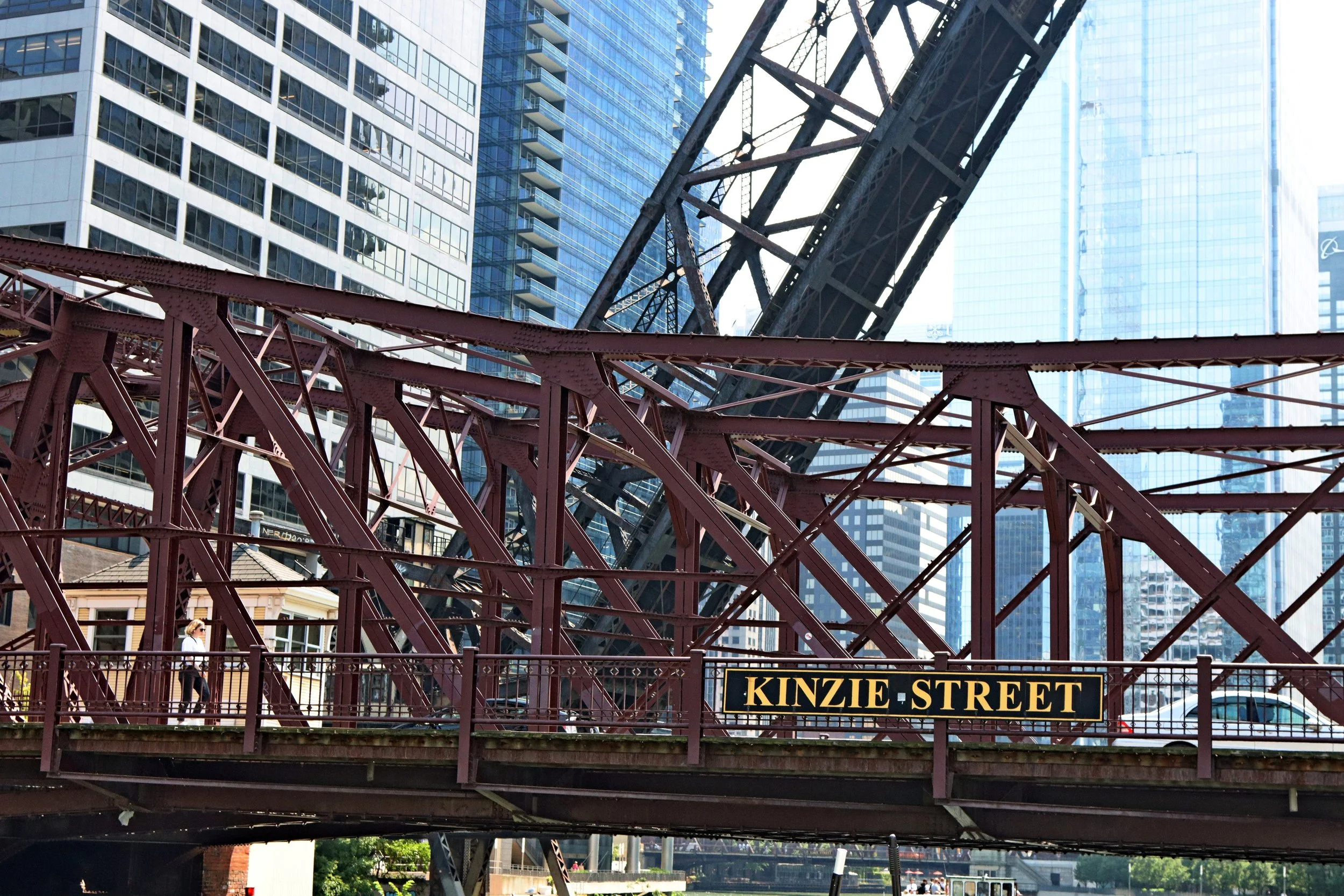 Four of these bridges are so low that the tour guide on the boat sat down.
