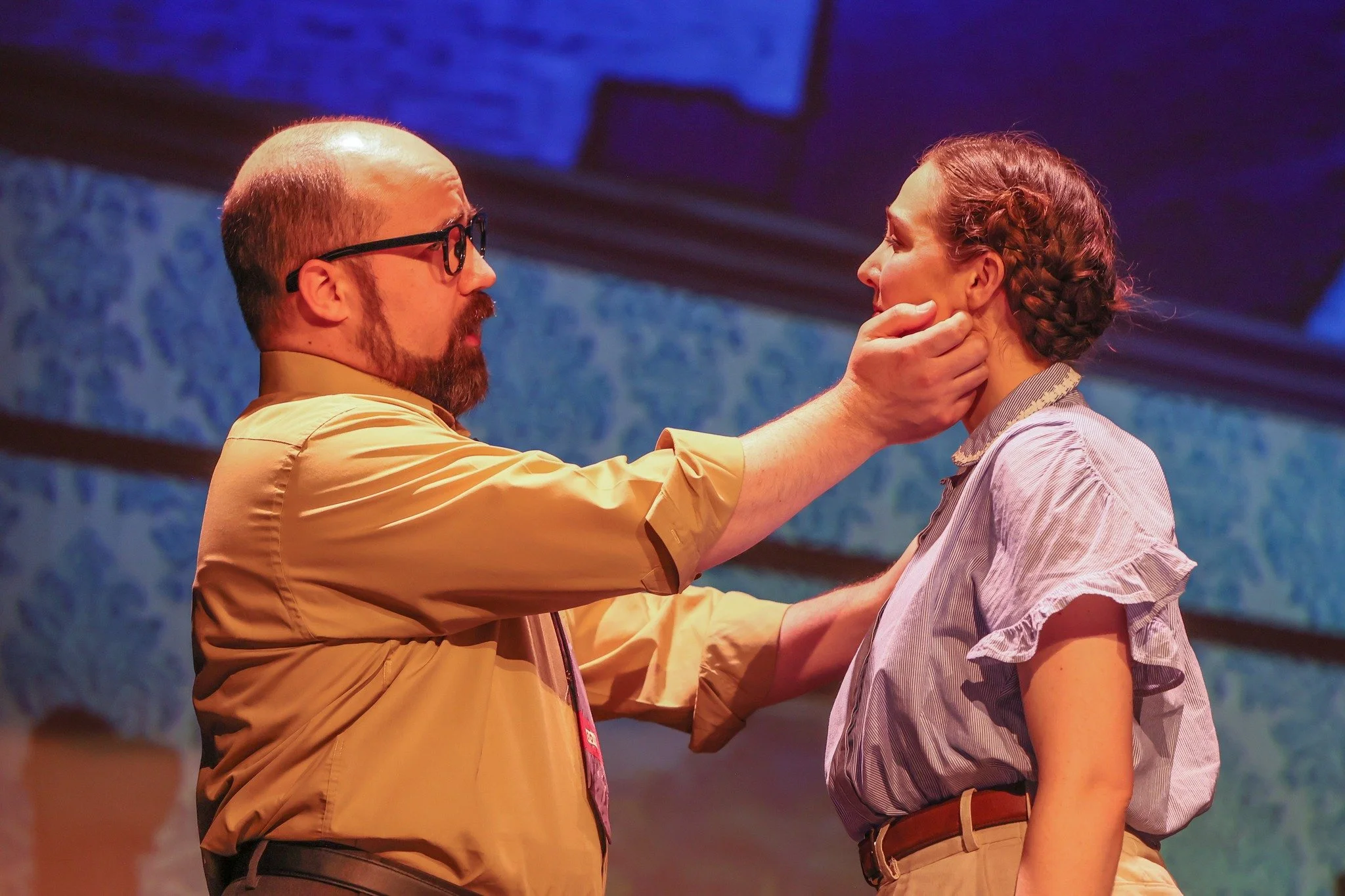 Scene from the Opera Kansas revival of Staggerwing, an opera by composer Lisa DeSpain and librettist Rachel J. Peters