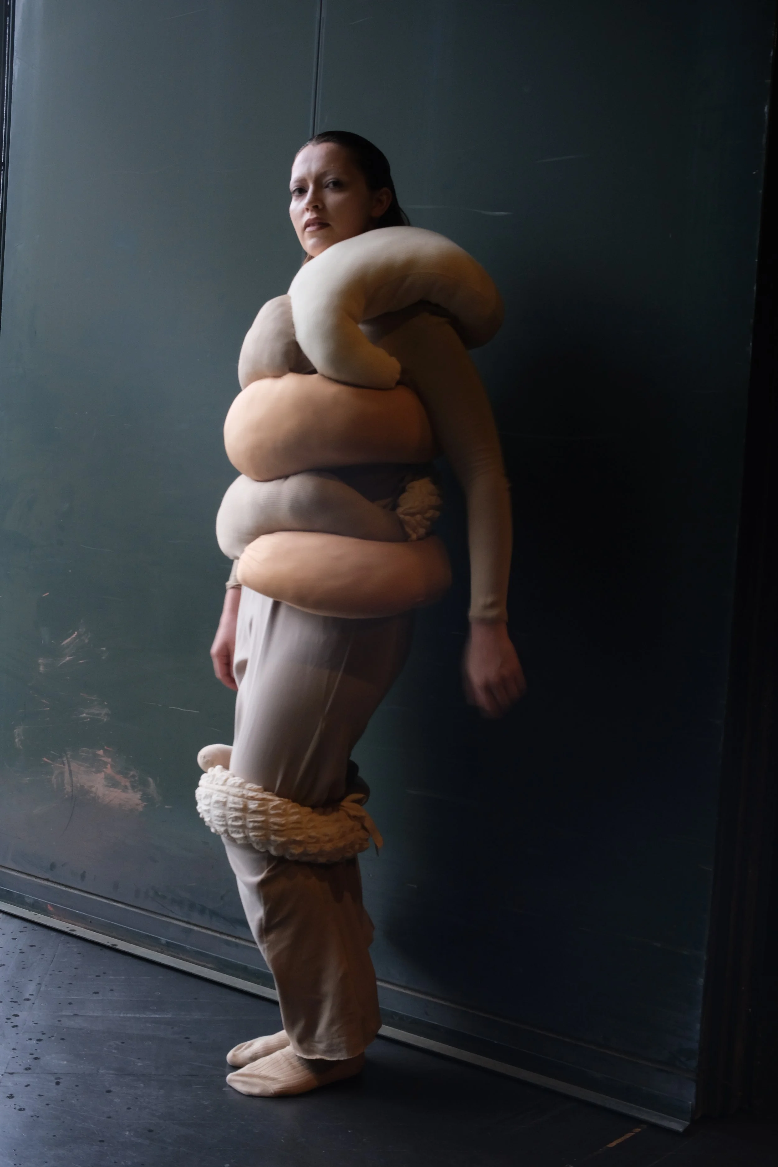 Scene from the MDW University of the Arts Vienna production of Companionship, an opera by composer/librettist Rachel J. Peters, adapted from the short story by Arthur Phillips