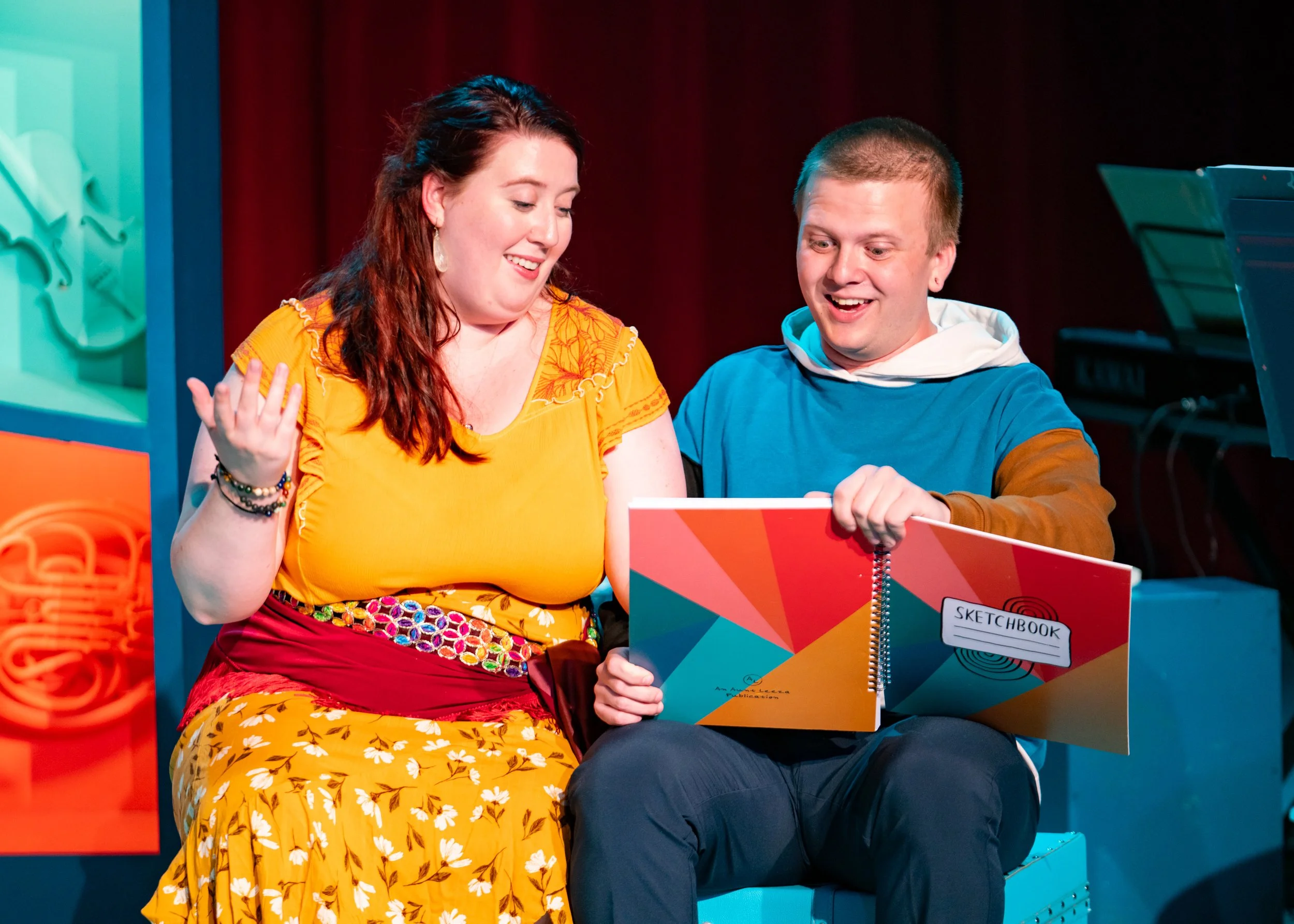 Sketchbook for Ollie, an opera by composer/librettist Rachel J. Peters at Lyric Opera of Kansas City