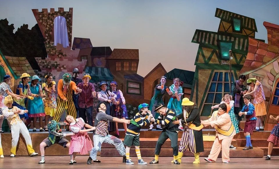 Scene from Rootabaga Country, a children’s opera by composer/librettist Rachel J. Peters, adapted from Rootabaga Stories by Carl Sandburg