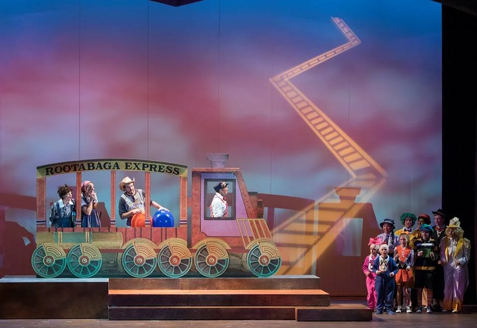 Scene from Rootabaga Country, a children’s opera by composer/librettist Rachel J. Peters, adapted from Rootabaga Stories by Carl Sandburg