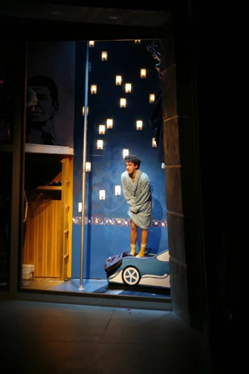 Brandon Uranowitz in the world premiere of Only Children, a musical by bookwriter/lyricist Michael R. Jackson and composer Rachel J. Peters