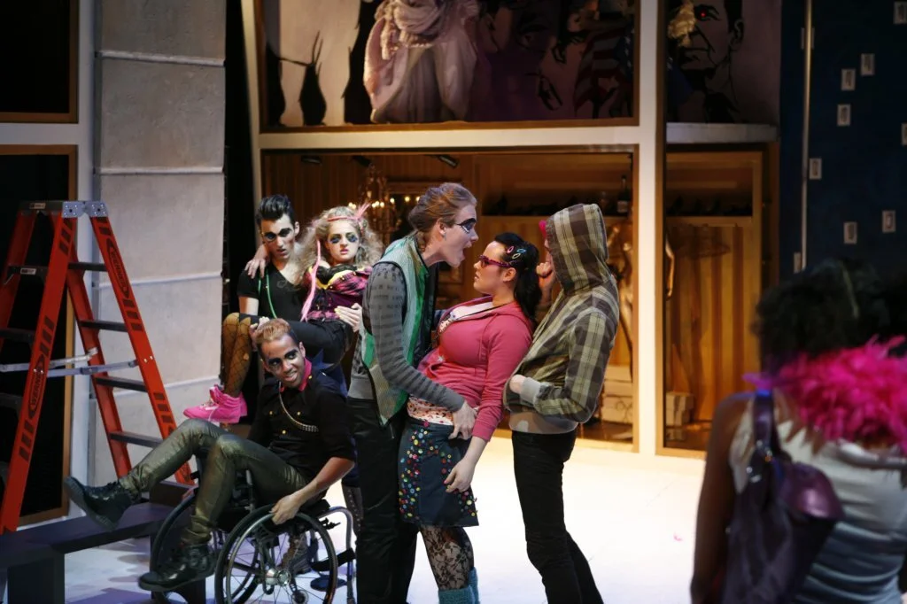 Scene from the world premiere of Only Children, a musical by bookwriter/lyricist Michael R. Jackson and composer Rachel J. Peters