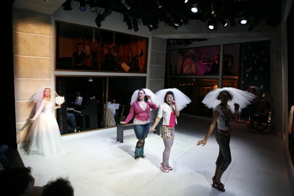 Scene from the world premiere of Only Children, a musical by bookwriter/lyricist Michael R. Jackson and composer Rachel J. Peters