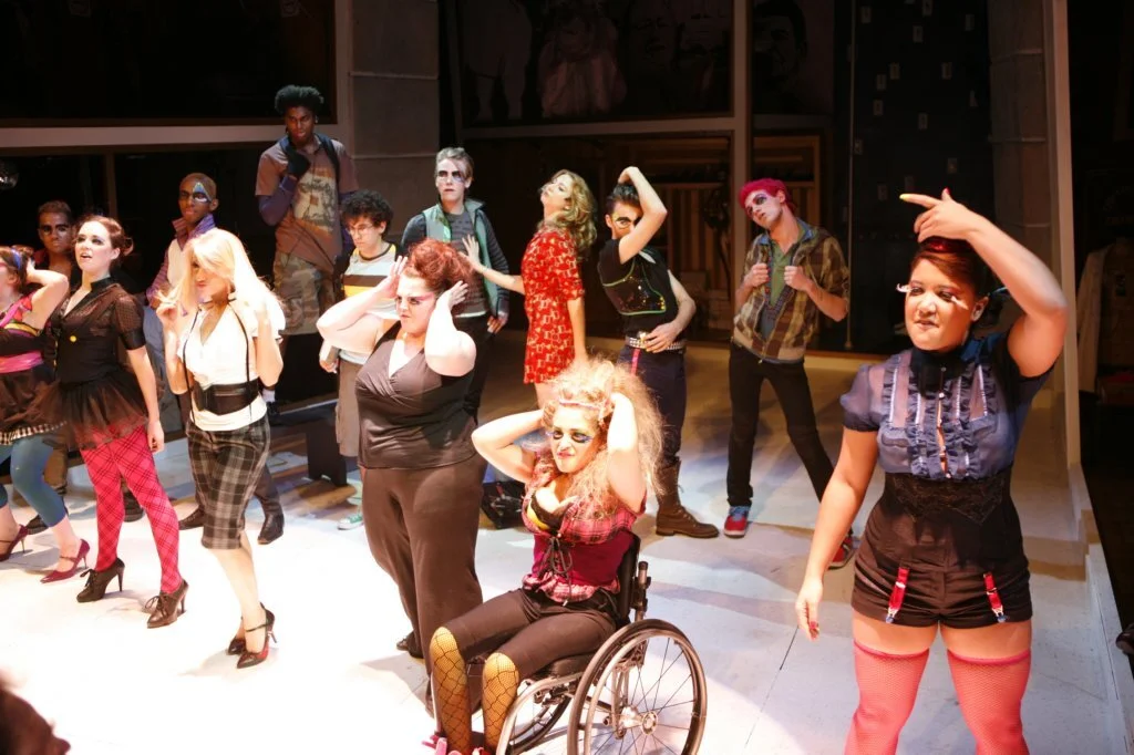 Scene from the world premiere of Only Children, a musical by bookwriter/lyricist Michael R. Jackson and composer Rachel J. Peters