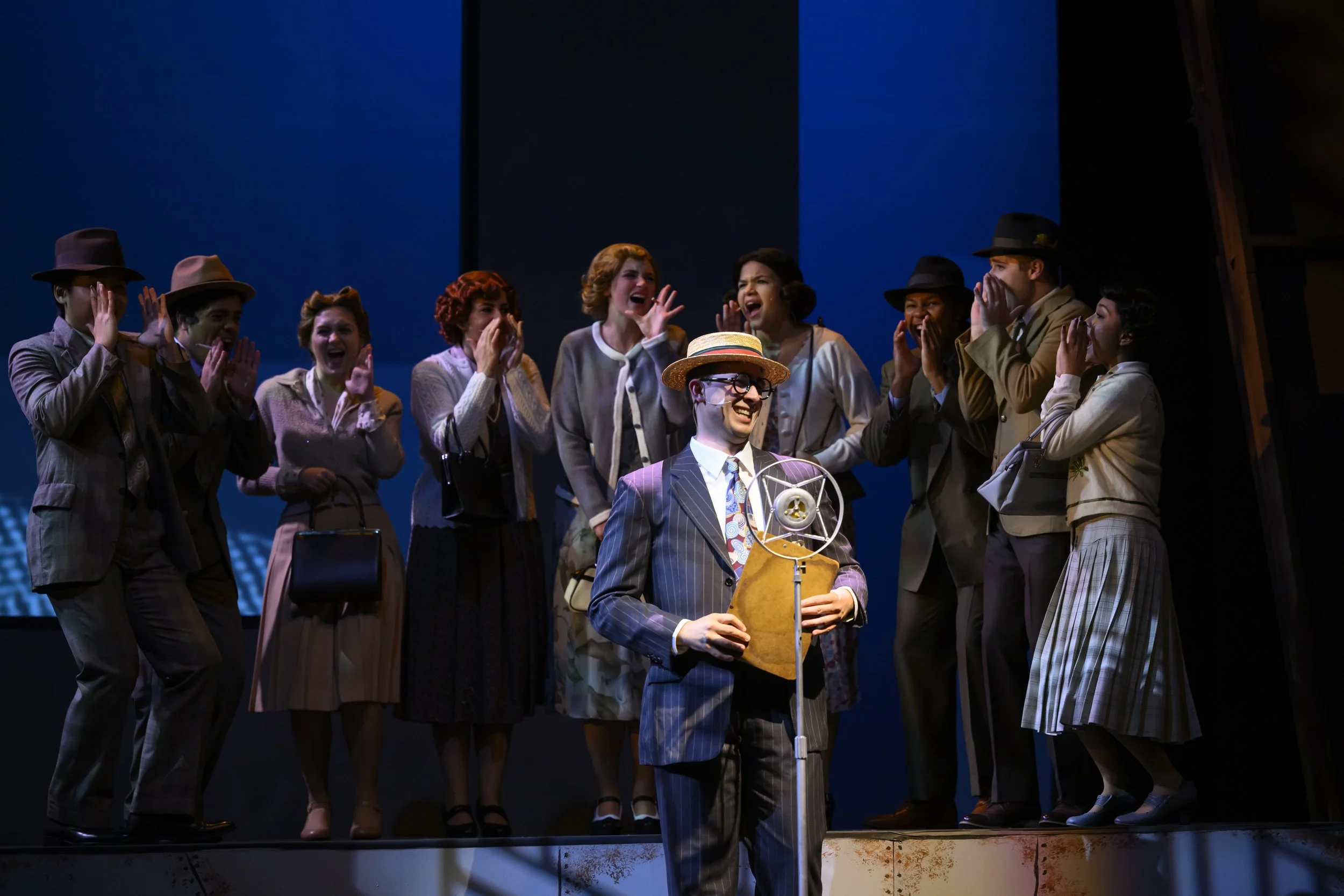Scene from the Vanderbilt University production of Staggerwing, an opera by composer Lisa DeSpain and librettist Rachel J. Peters
