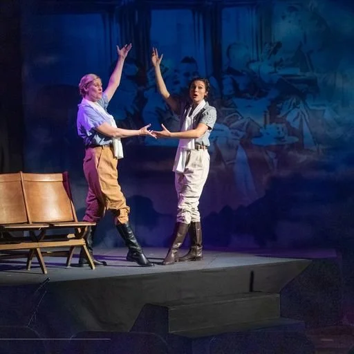Scene from the Opera Kansas world premiere of Staggerwing, an opera by composer Lisa DeSpain and librettist Rachel J. Peters