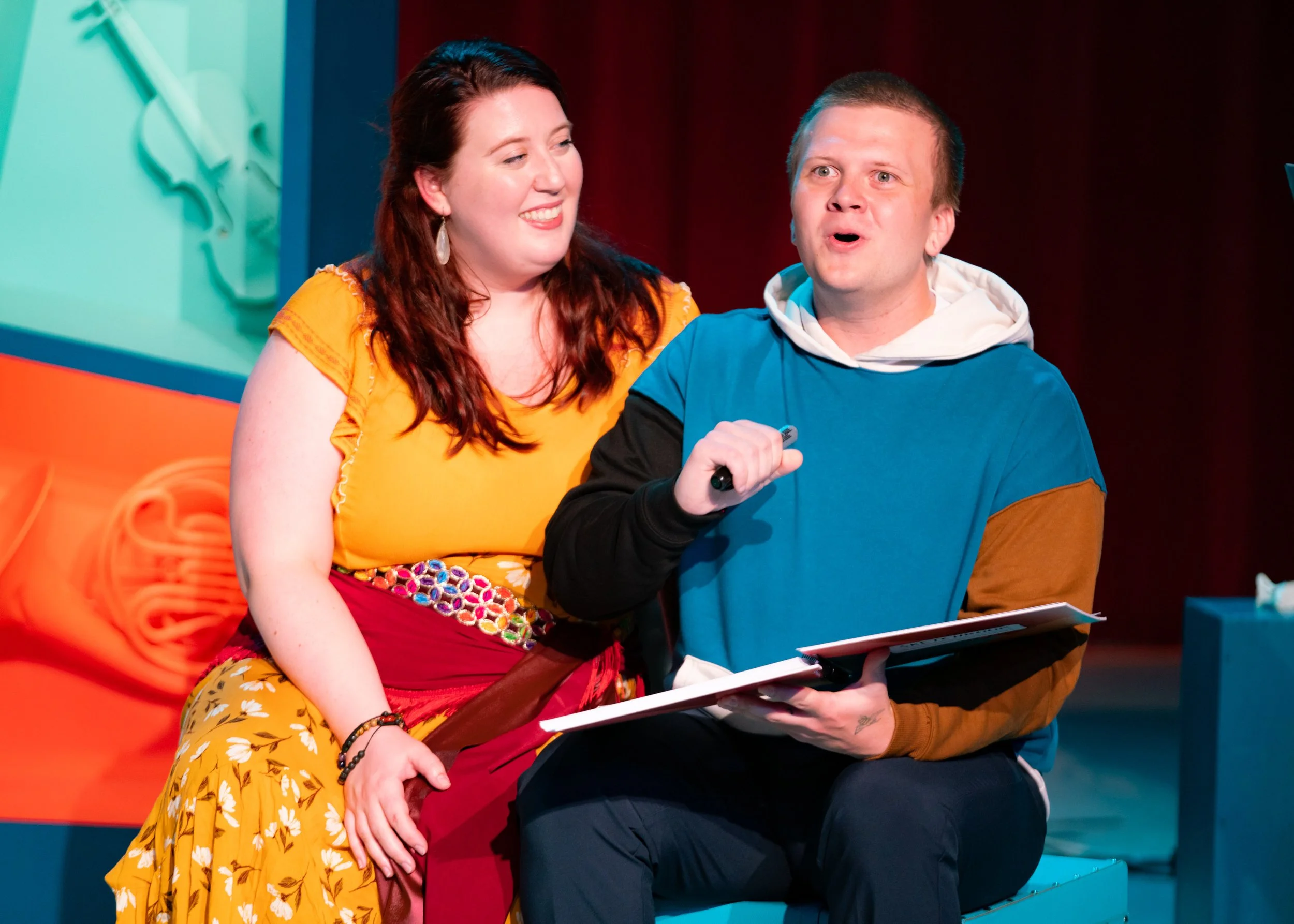 Sketchbook for Ollie, an opera by composer/librettist Rachel J. Peters at Lyric Opera of Kansas City