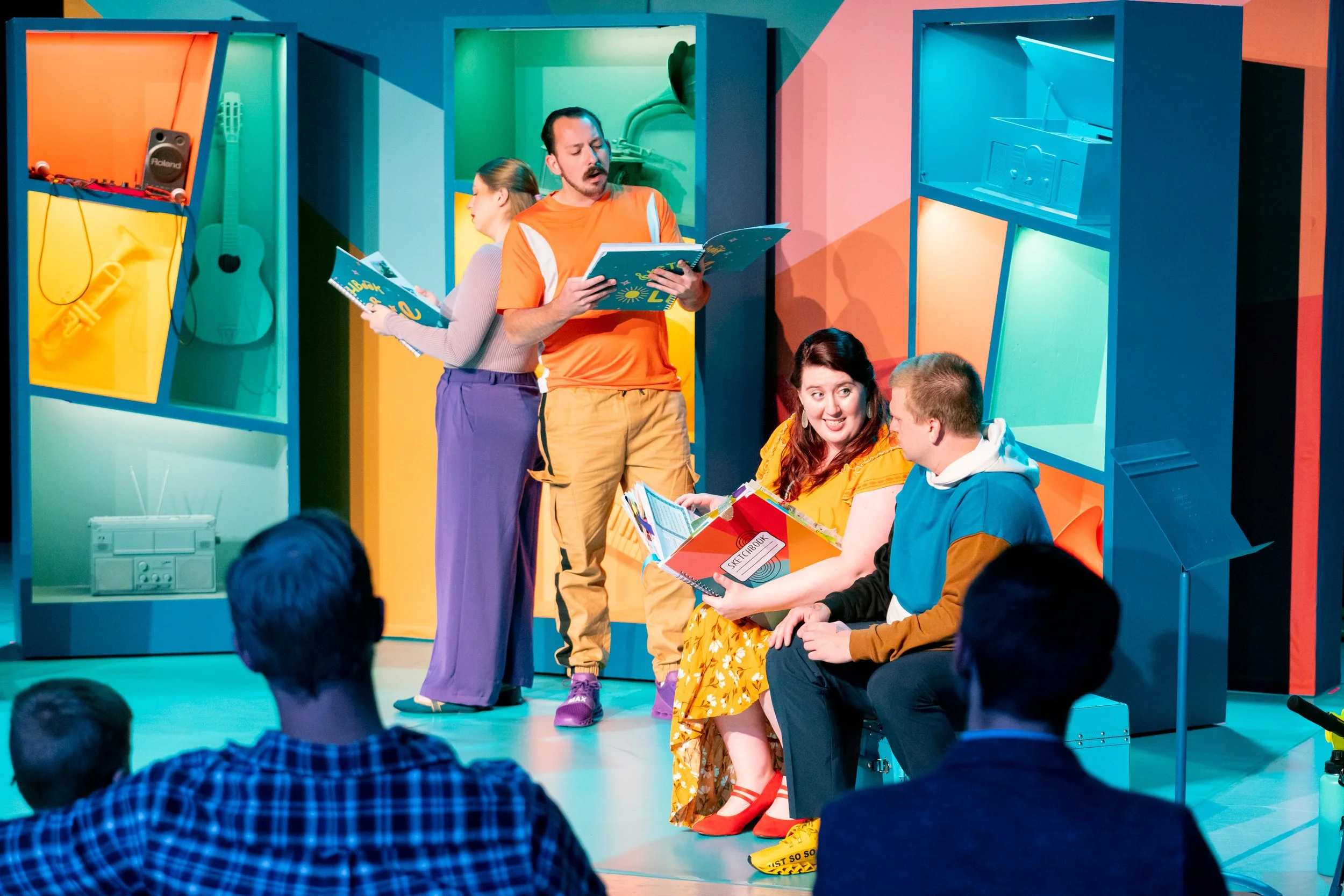 Sketchbook for Ollie, an opera by composer/librettist Rachel J. Peters at Lyric Opera of Kansas City