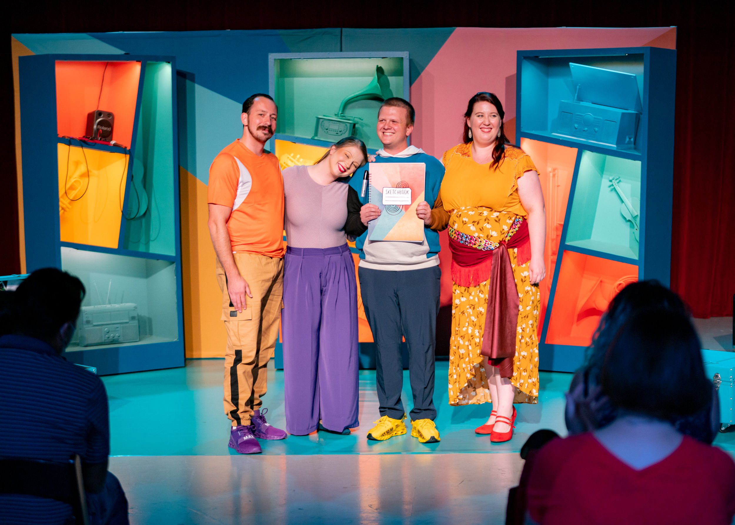 Sketchbook for Ollie, an opera by composer/librettist Rachel J. Peters at Lyric Opera of Kansas City