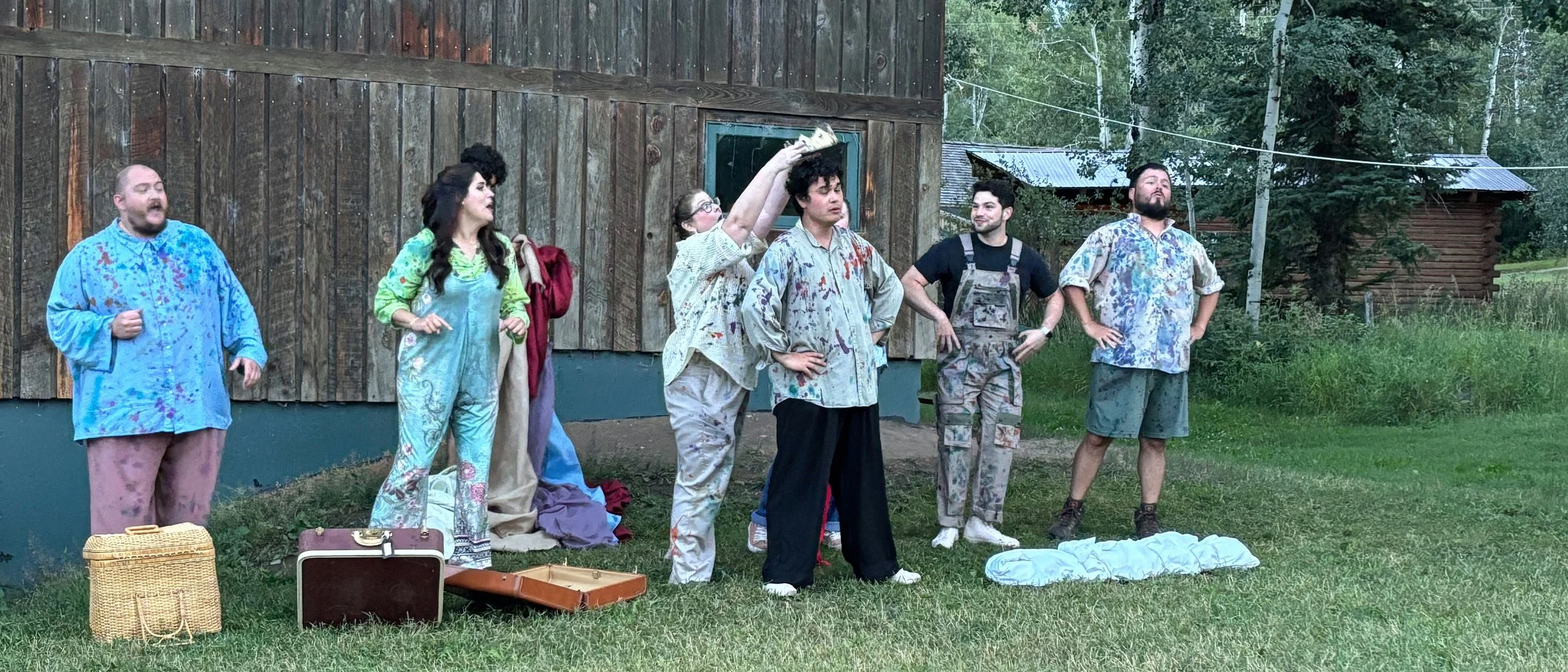 Opera Steamboat world premiere production of Welcome to the Madness, an opera by librettist Rachel J. Peters and composer Leanna Kirchoff 