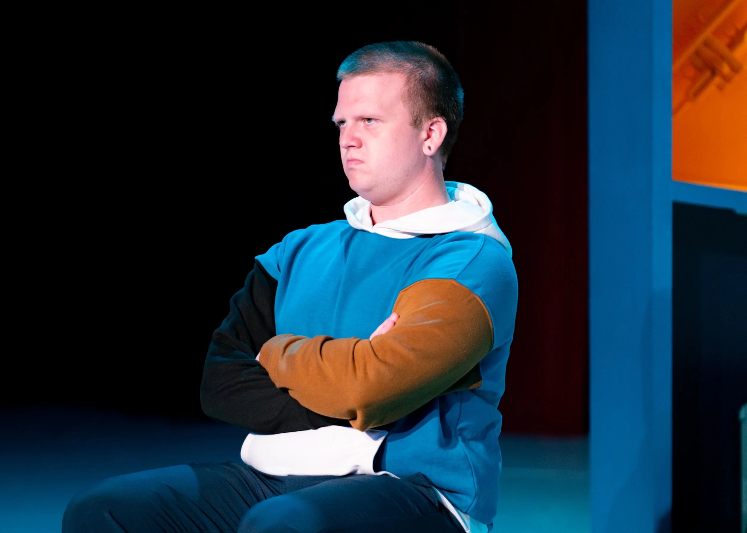 Louis Tiemann in Sketchbook for Ollie, an opera by composer/librettist Rachel J. Peters at Lyric Opera of Kansas City