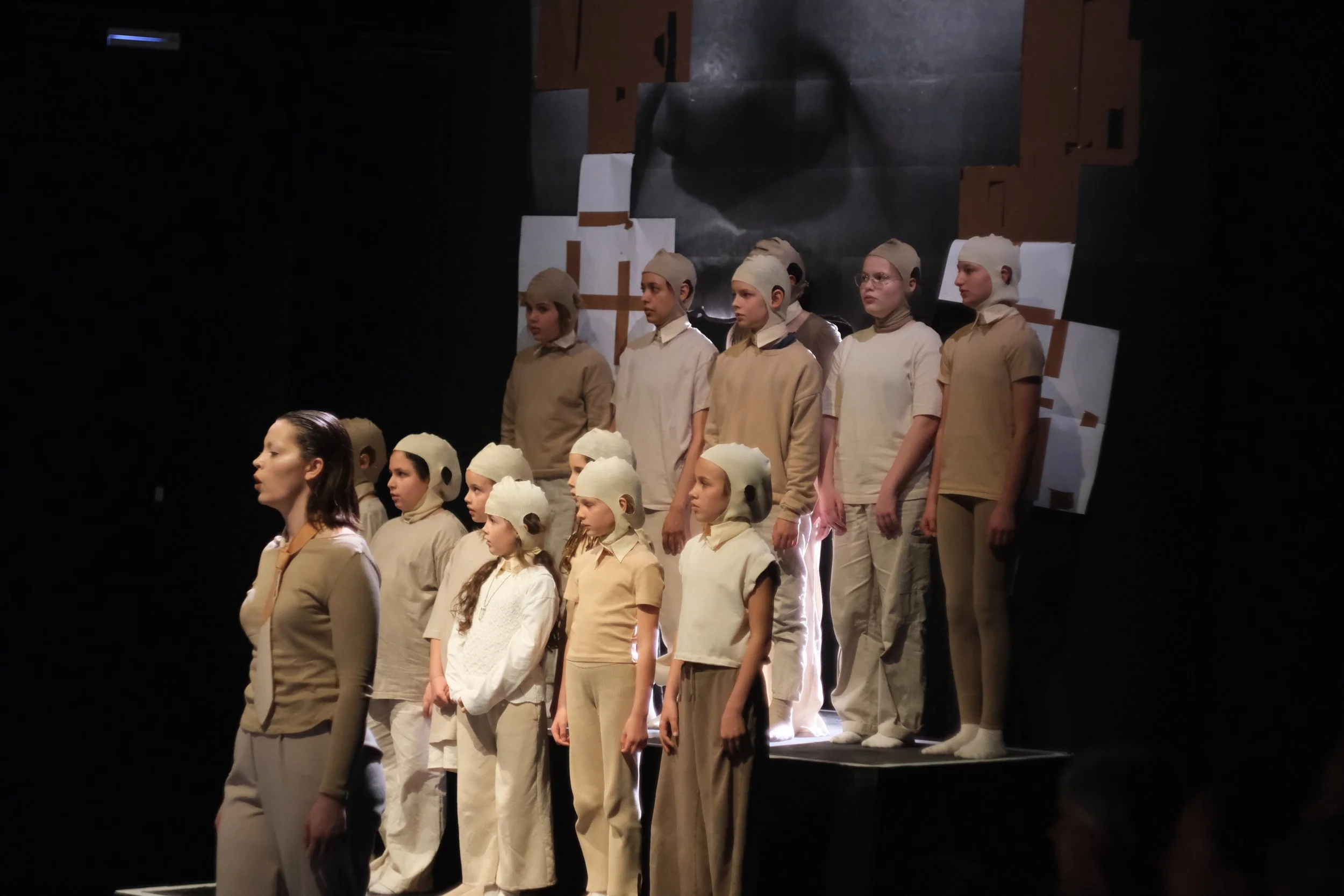 Scene from the MDW University of the Arts Vienna production of Companionship, an opera by composer/librettist Rachel J. Peters, adapted from the short story by Arthur Phillips