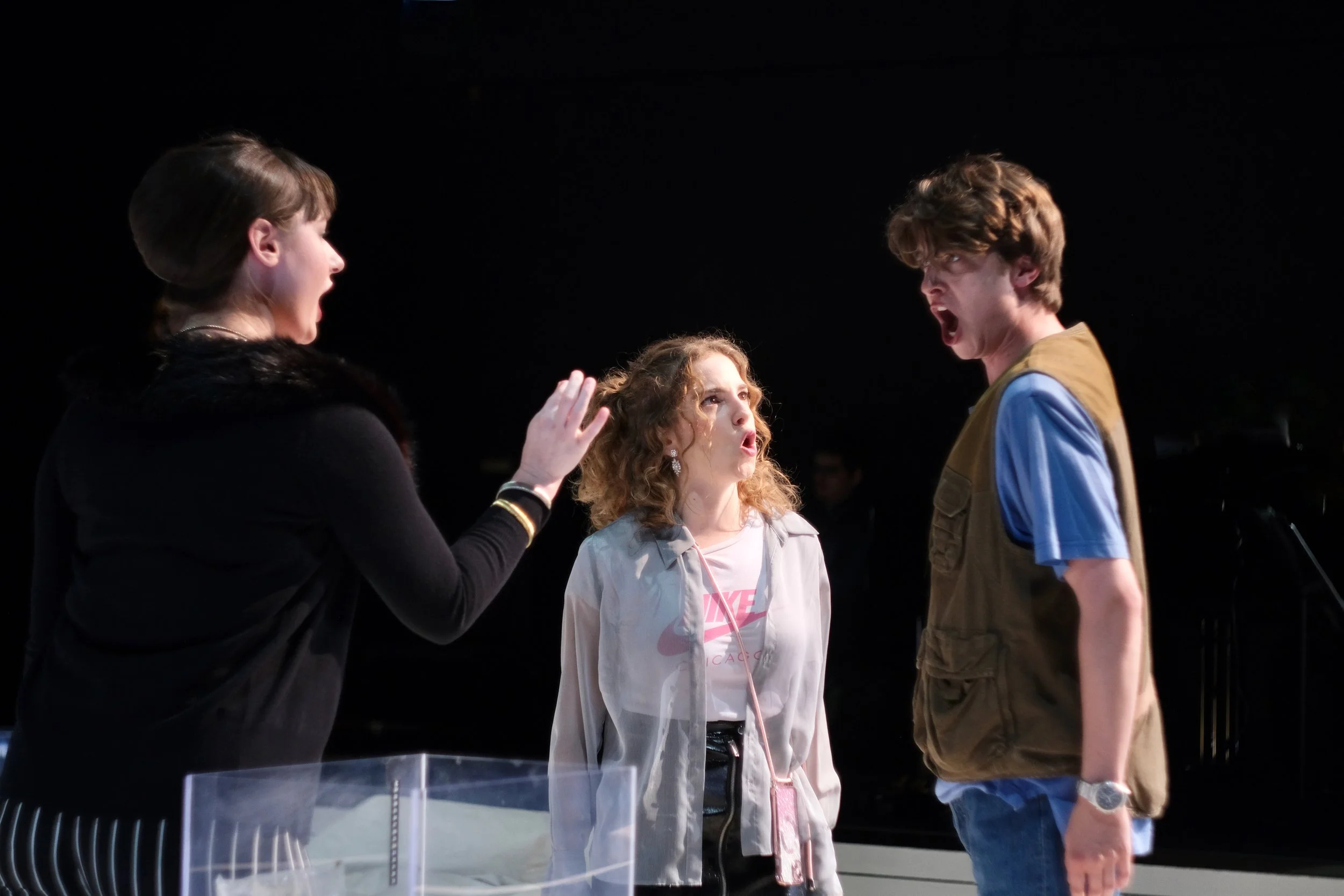 Scene from the MDW University of the Arts Vienna production of Companionship, an opera by composer/librettist Rachel J. Peters, adapted from the short story by Arthur Phillips