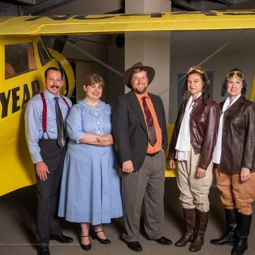 Scene from the Opera Kansas world premiere of Staggerwing, an opera by composer Lisa DeSpain and librettist Rachel J. Peters