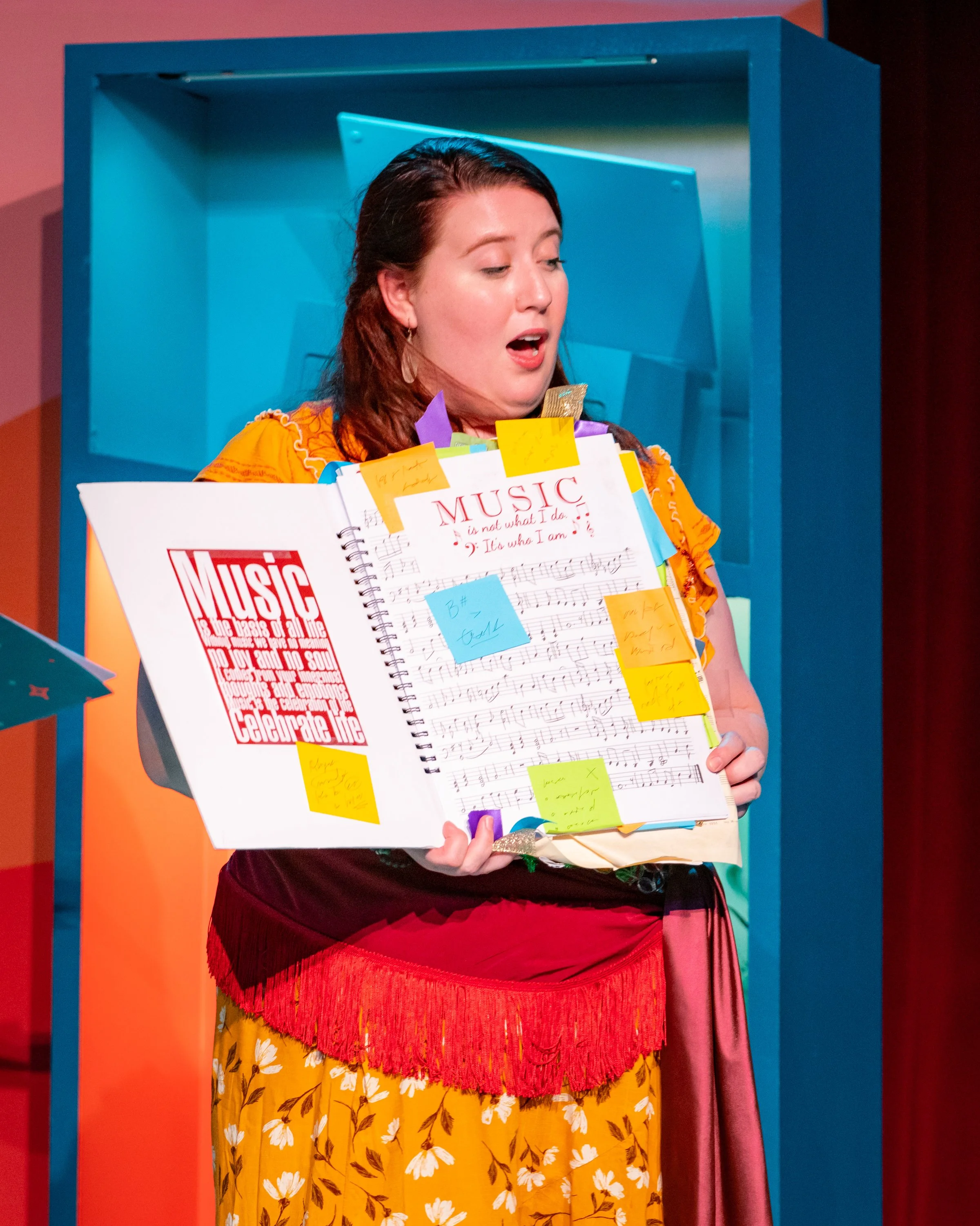 Aubrey Odle in Sketchbook for Ollie, an opera by composer/librettist Rachel J. Peters at Lyric Opera of Kansas City